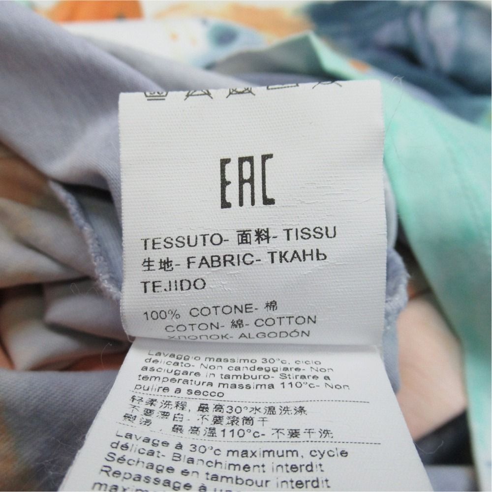 美品 20ss MSGM エムエスジーエム タイダイ ロゴプリント Tシャツ