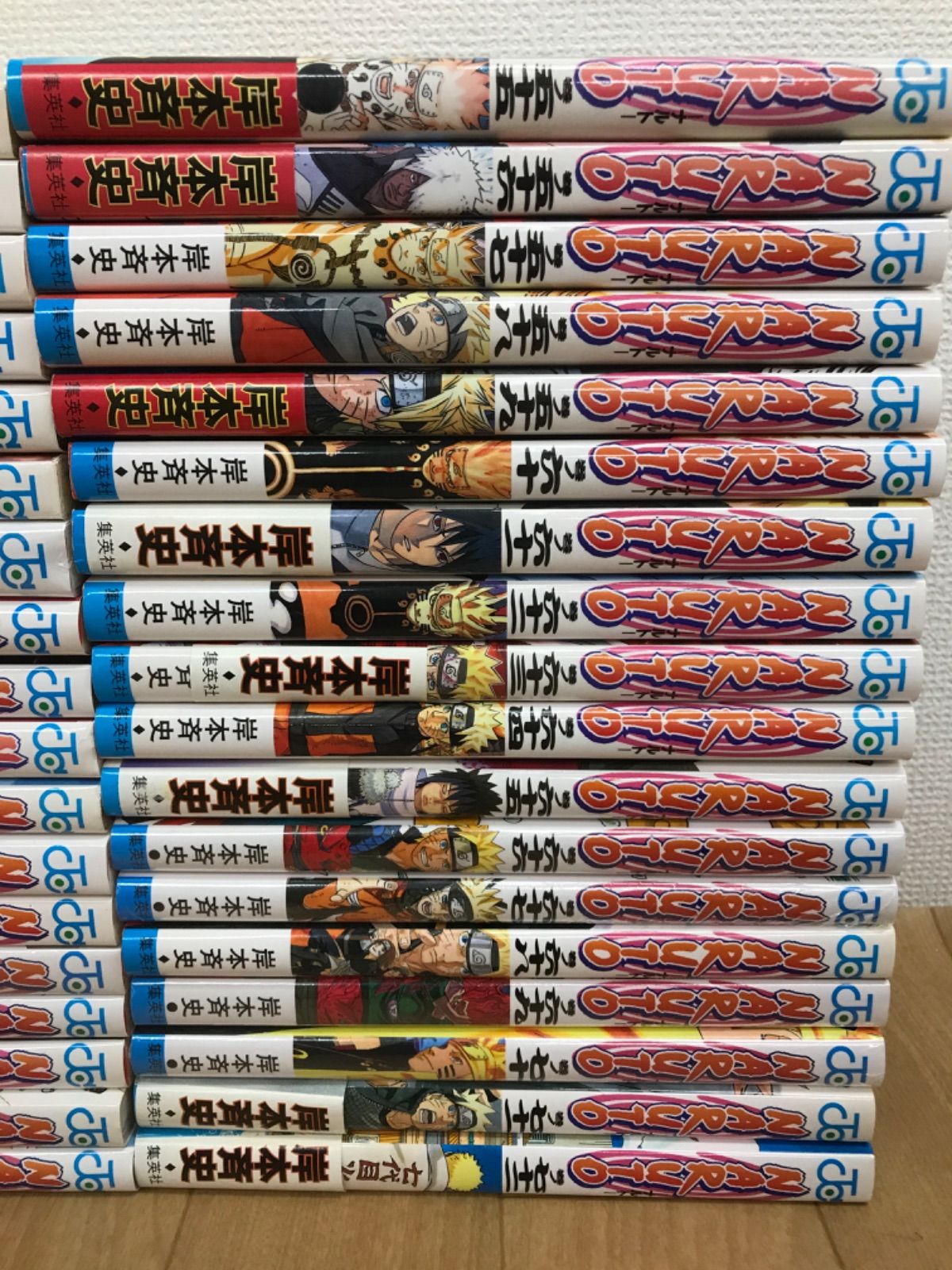 ☆【未開封7冊】NARUTO ナルト 1~72巻 コミック全巻セット＋関連本5冊
