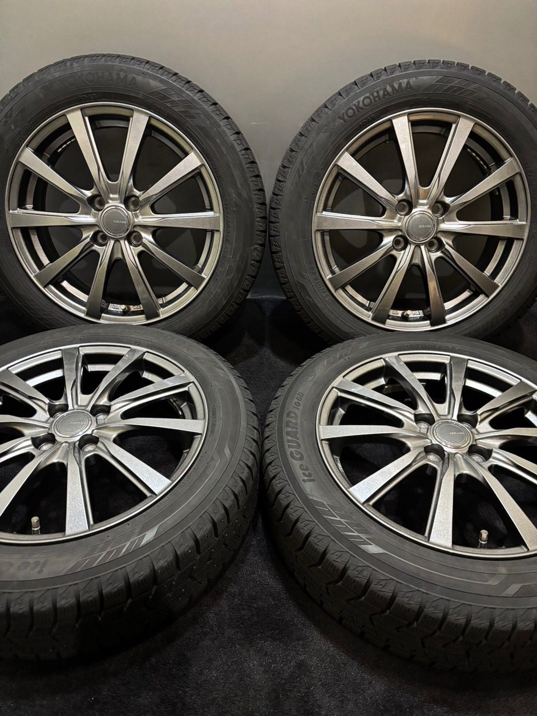 ☆175/60R16 YOKOHAMA/ice GUARD iG60 21年製 GRASS 16インチ 5.5J +42 