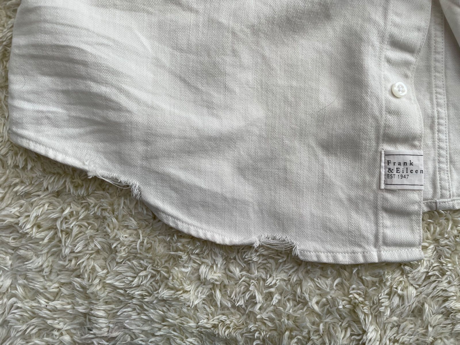 美品】USA製 Frank&Eileen LUKE/ST WCD ダメージ加工 フランク