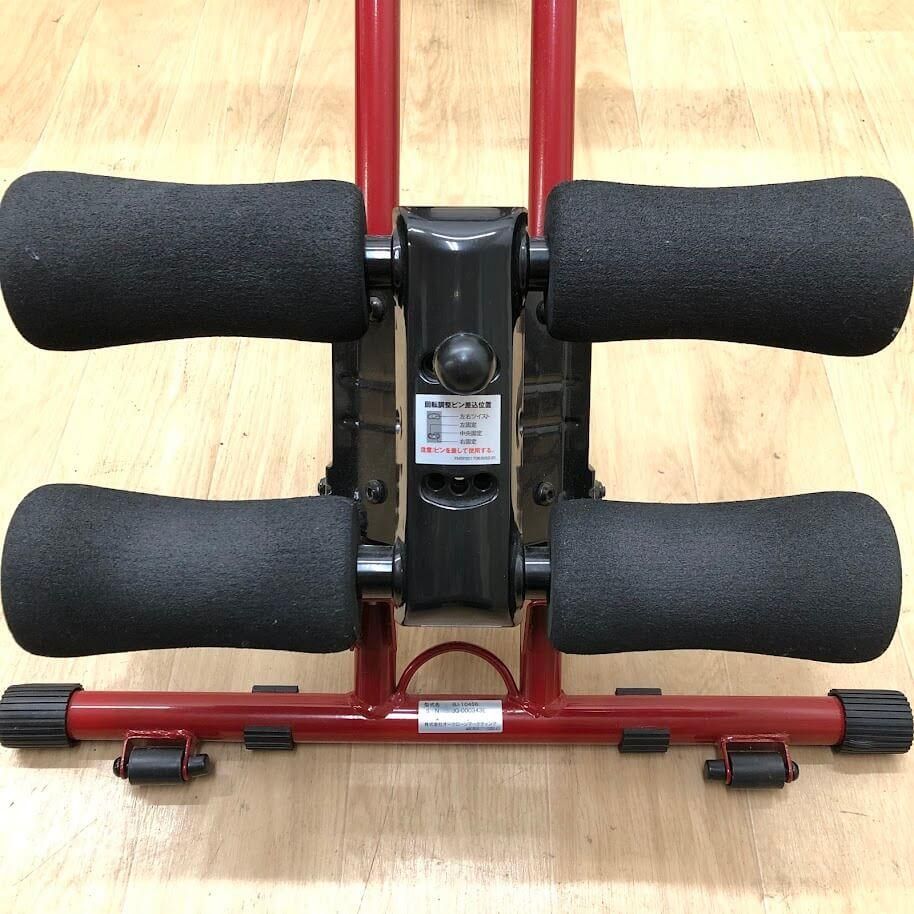 ss8528 【中古】 アブクラッシャー 腹筋マシン 赤 AB Crusher BJ-10456