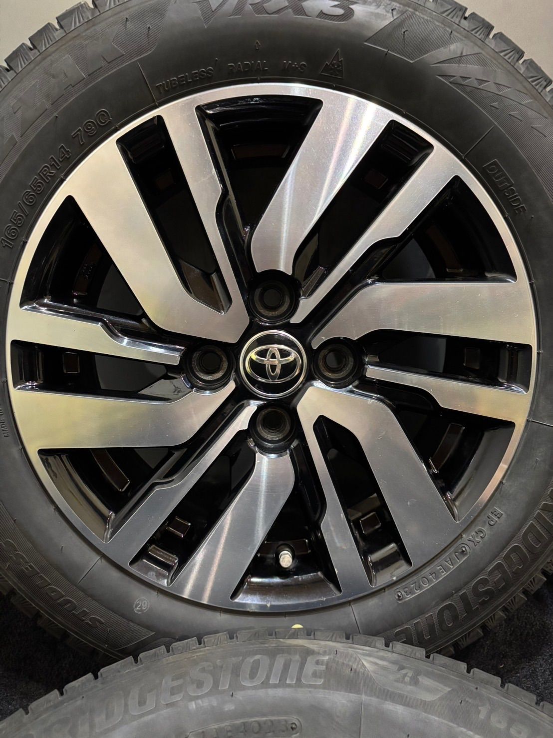 ☆165/65R14 BRIDGESTONE/VRX3 23年製 トヨタ ルーミー 純正 14インチ 