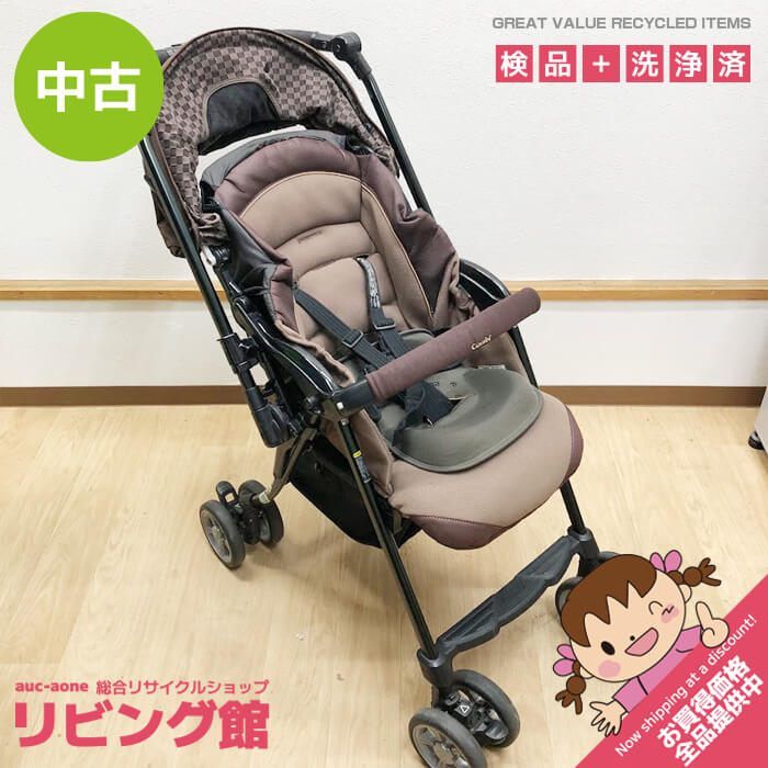 ss8529 【中古】 コンビ A型ベビーカー 4輪 対面式 ブラウンジルコン ss8529 【中古】 コンビ A型ベビーカー 4輪 対面式 ブラウンジルコン