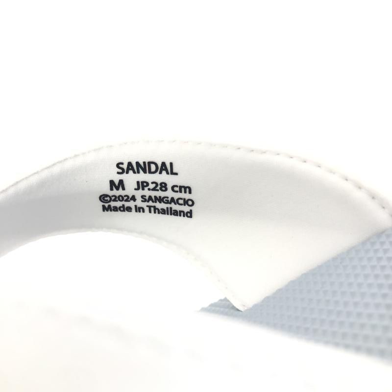 中古】SANGACIO にゅーず にゅ ビーチサンダル 28cm(M) グレー