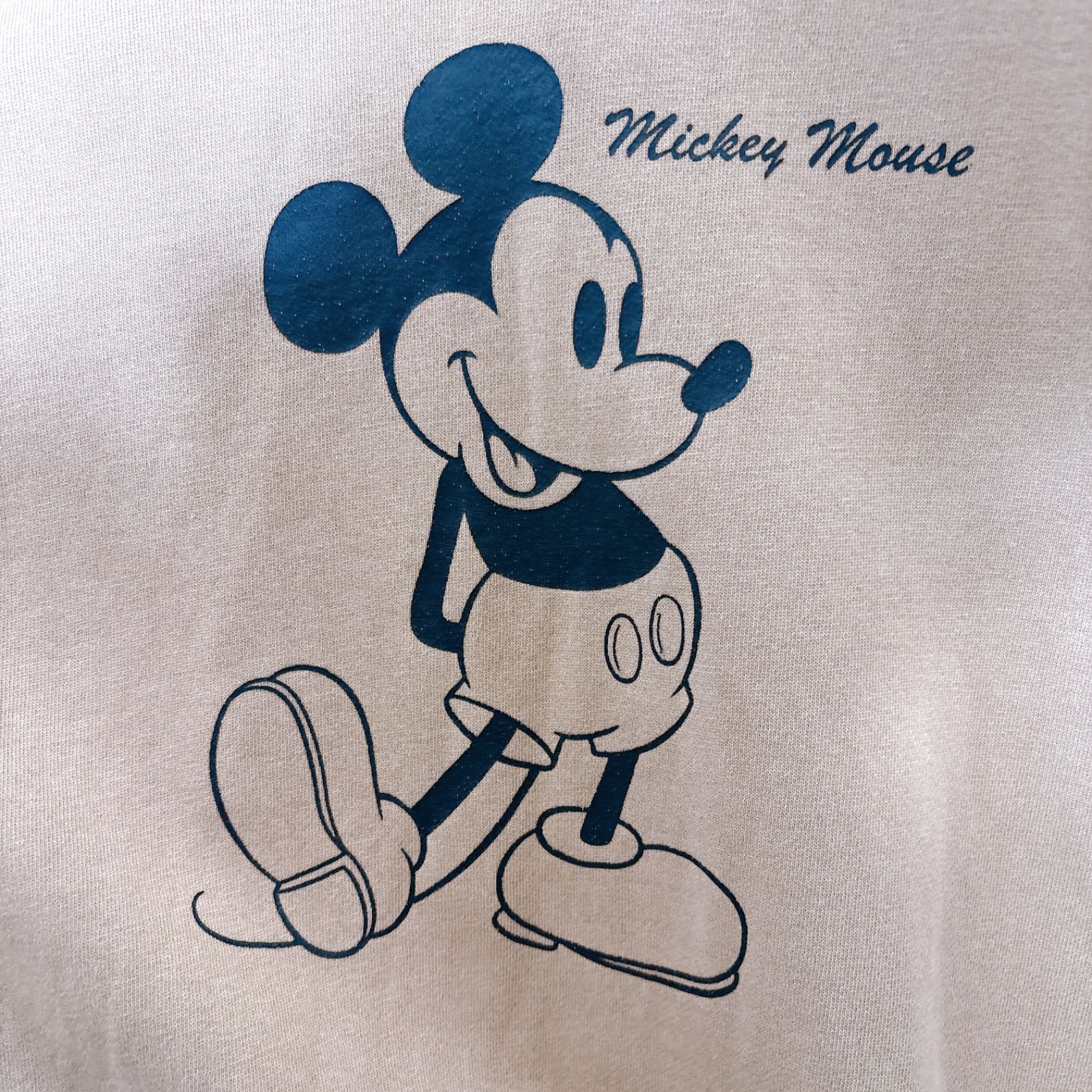 まとめ購入大歓迎】Disney Vintage 現行復刻 白足ミッキー ラグラン 