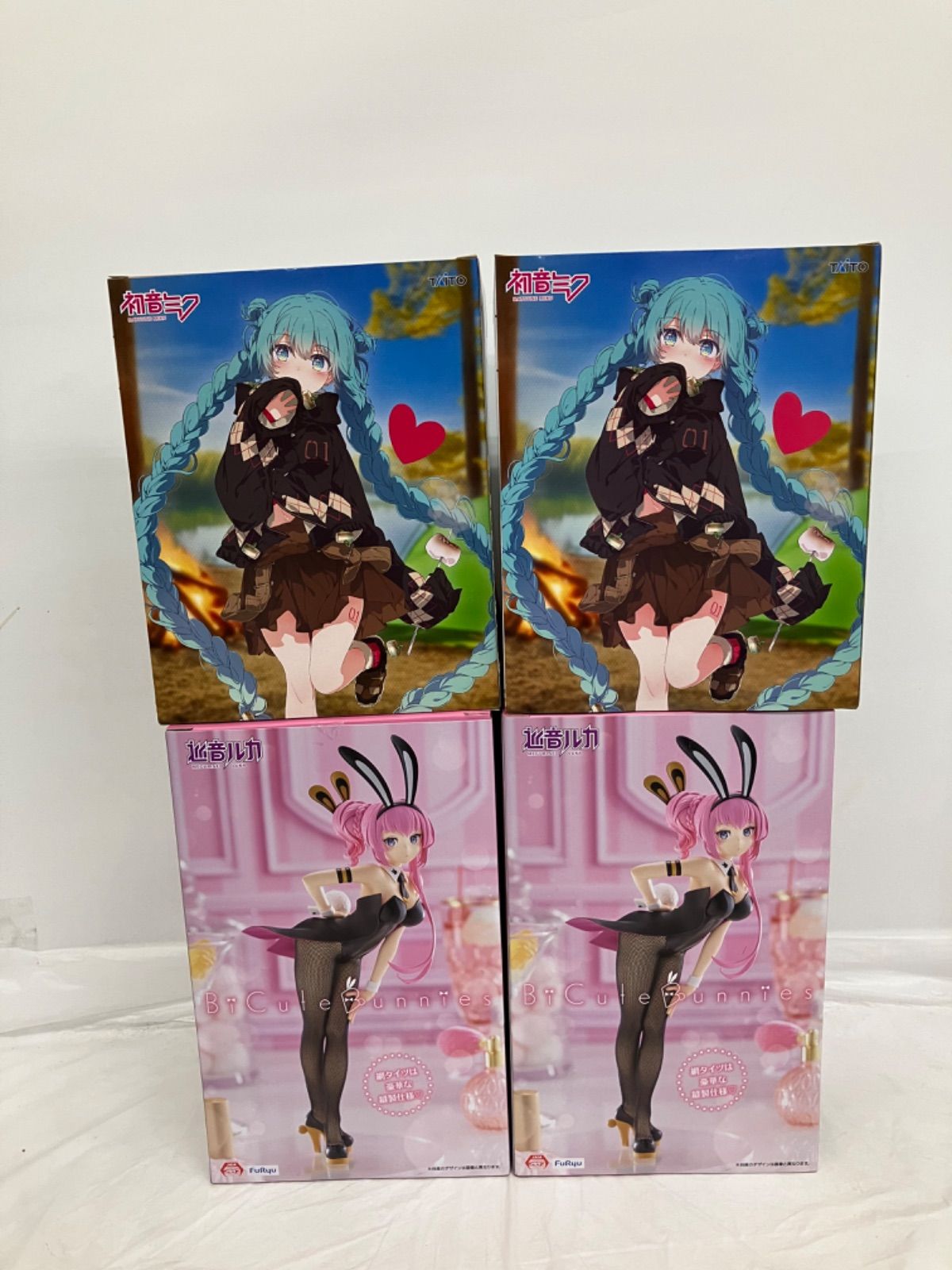 Bicute Bunnies Figure 初音ミク 巡音ルカ 9体セット 未開封 初音ミク BiCute Bunnies Figure 巡音ルカ Fashion フィギュア