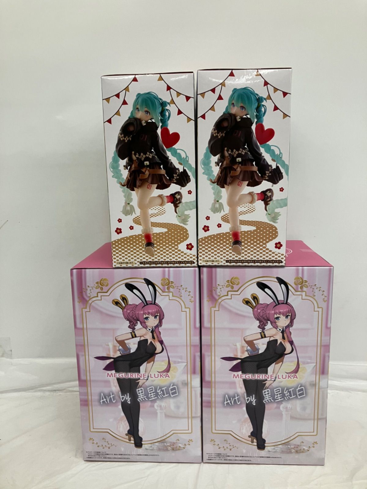 未開封 初音ミク BiCute Bunnies Figure 巡音ルカ Fashion フィギュア