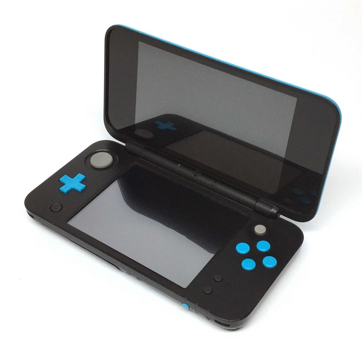 Newニンテンドー2DS LL 本体 ブラック×ターゴイス 美品 オマケ付き