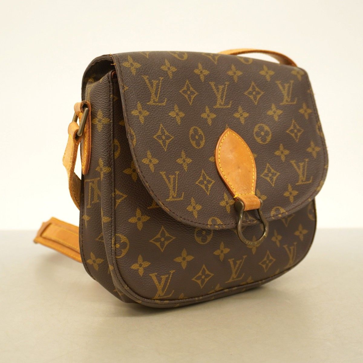 【6dc2815】ルイヴィトン ショルダーバッグ モノグラム サンクルーGM M51242 ブラウン【中古】レディース LOUIS VUITTON - ☆最終価格【6dc2815】ルイヴィトン ショルダーバッグ