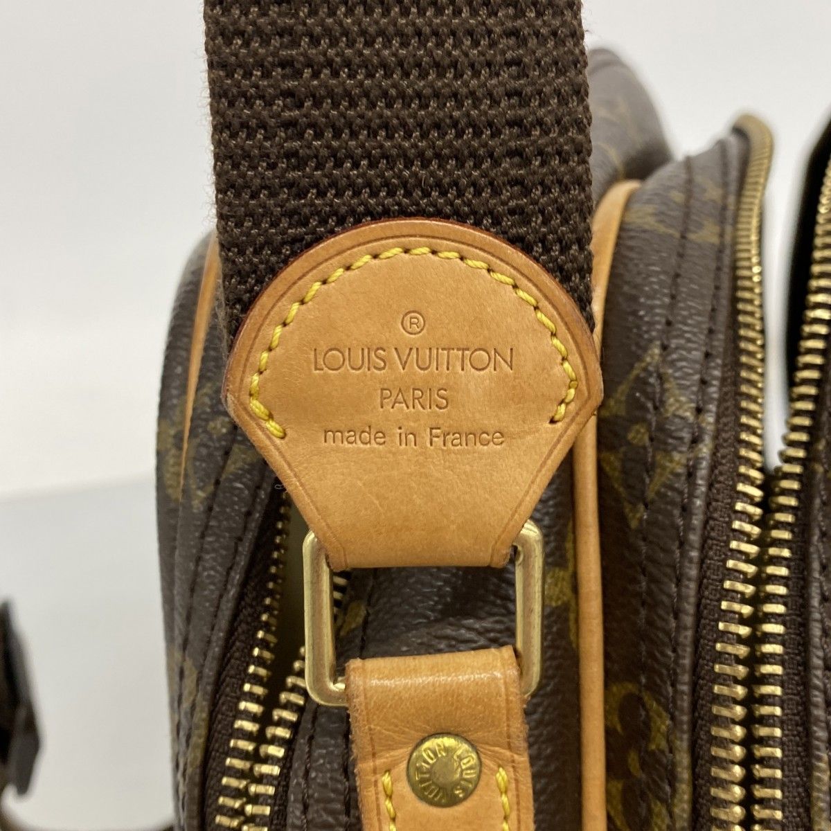 【6dc2868-h】ルイヴィトン ショルダーバッグ モノグラム リポーターPM M45254 ブラウン【中古】レディース 6dc2868-h】ルイヴィトン ショルダーバッグ モノグラム リポーターPM