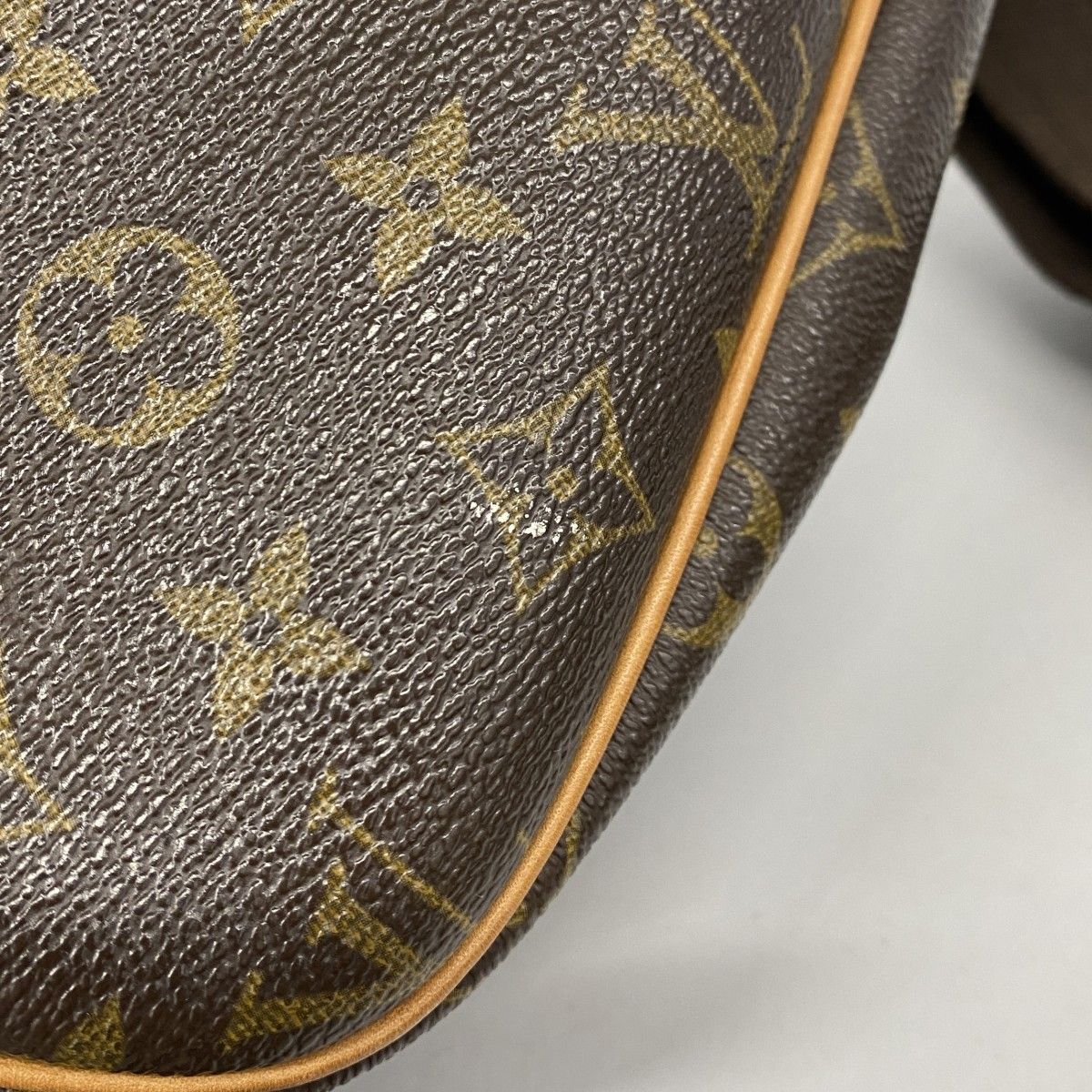 【6dc2868-h】ルイヴィトン ショルダーバッグ モノグラム リポーターPM M45254 ブラウン【中古】レディース LOUIS VUITTON（ルイ・ヴィトン） ショルダーバッグ カメラバッグ