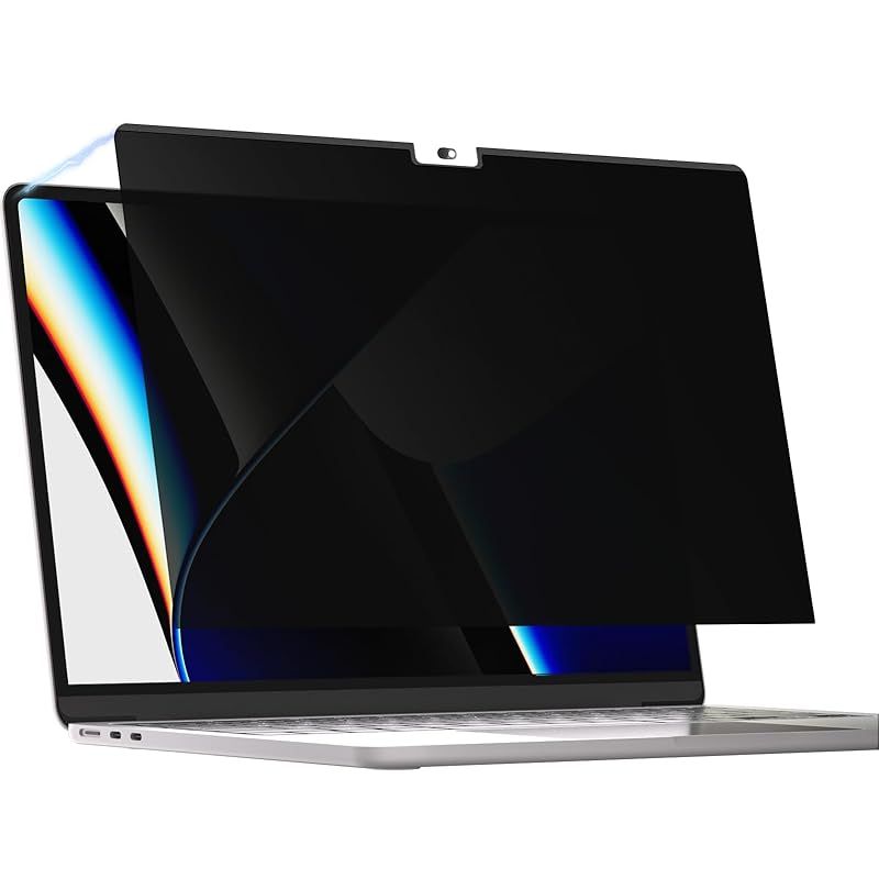 【新品】 MacBook Pro 16 覗き見防止フィルター マグネット式 (2021-2026, M1-M5) 用 覗き見防止フィルム カメラカバー付き のぞき見防止 フィルム ブルーライトカット保護フィルム Mamol 0