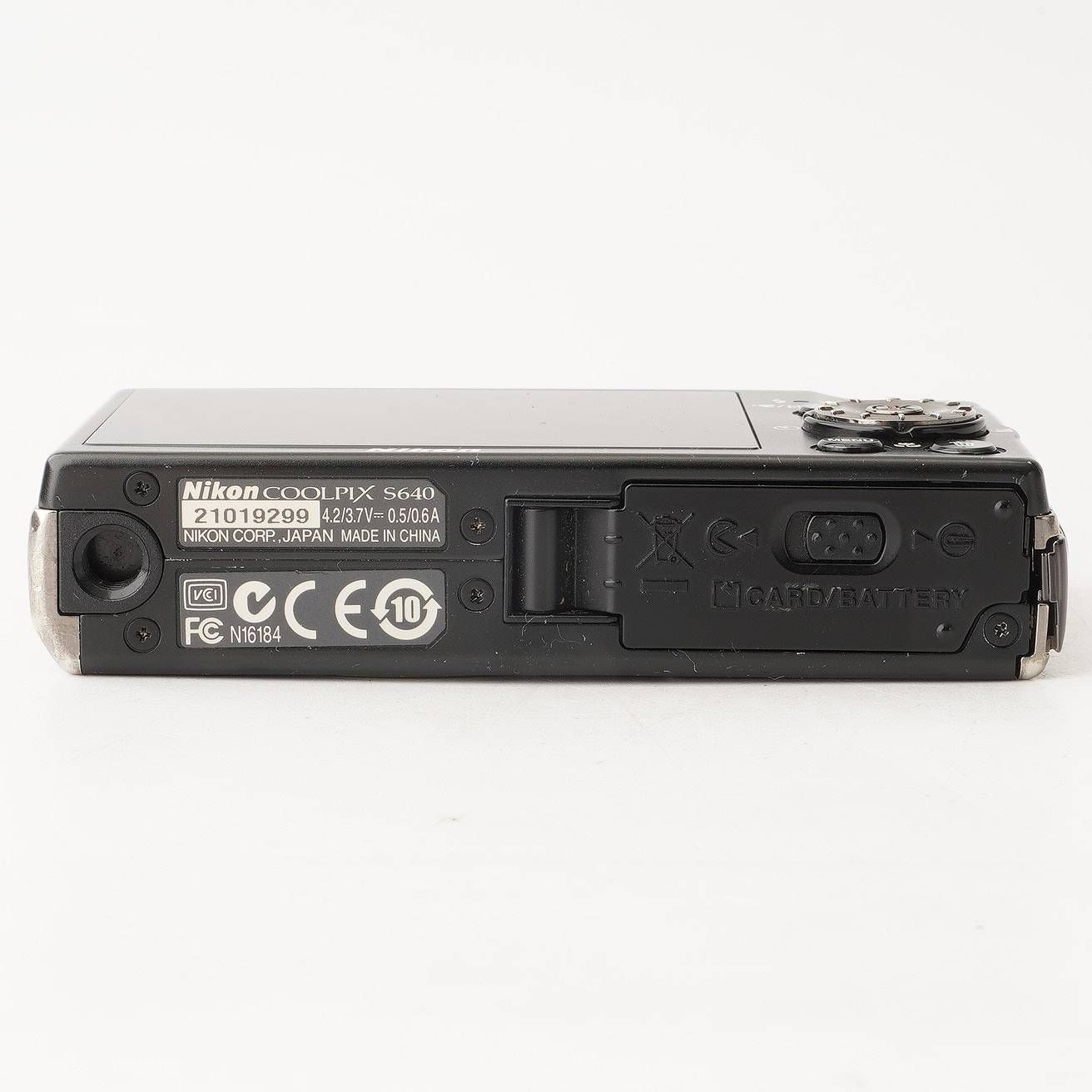 ニコン Nikon COOLPIX S640 ブラック 5x 光学ズーム - メルカリ