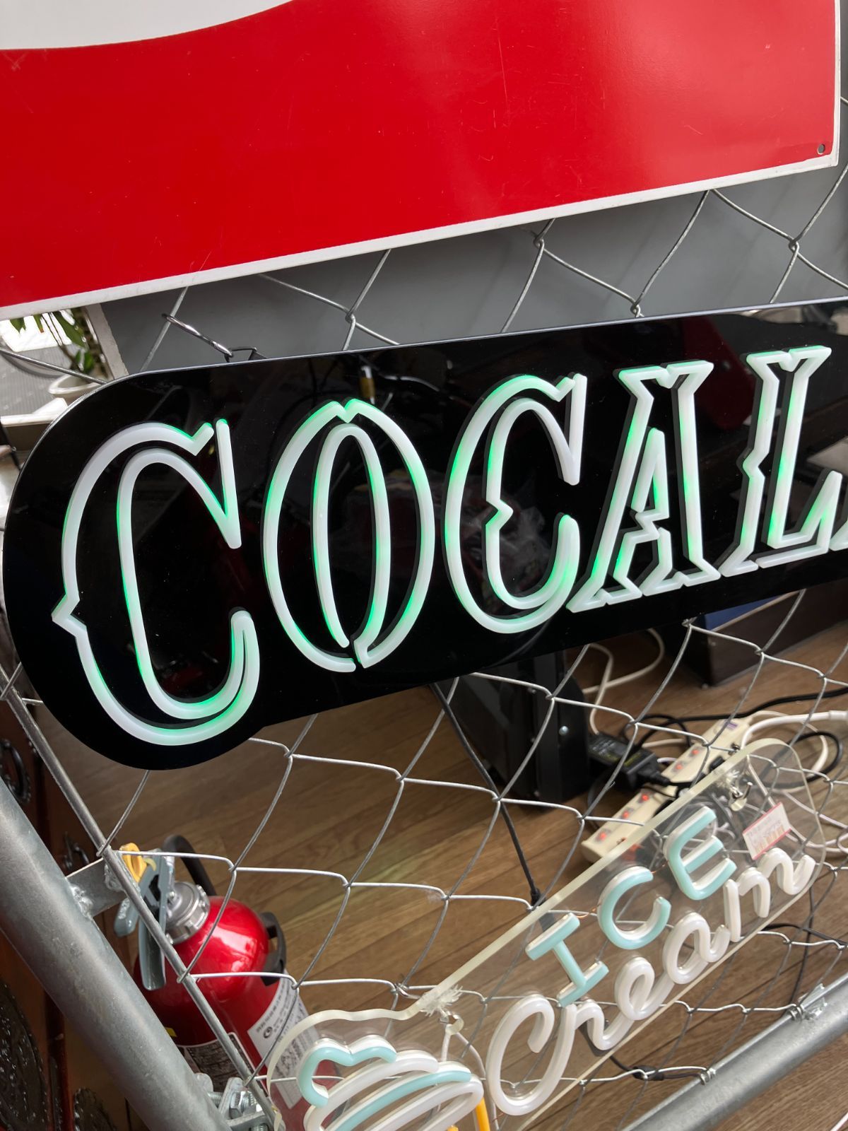 店頭展示品】Cocalero コカレロ LED ネオンサイン看板 (A4-92) T