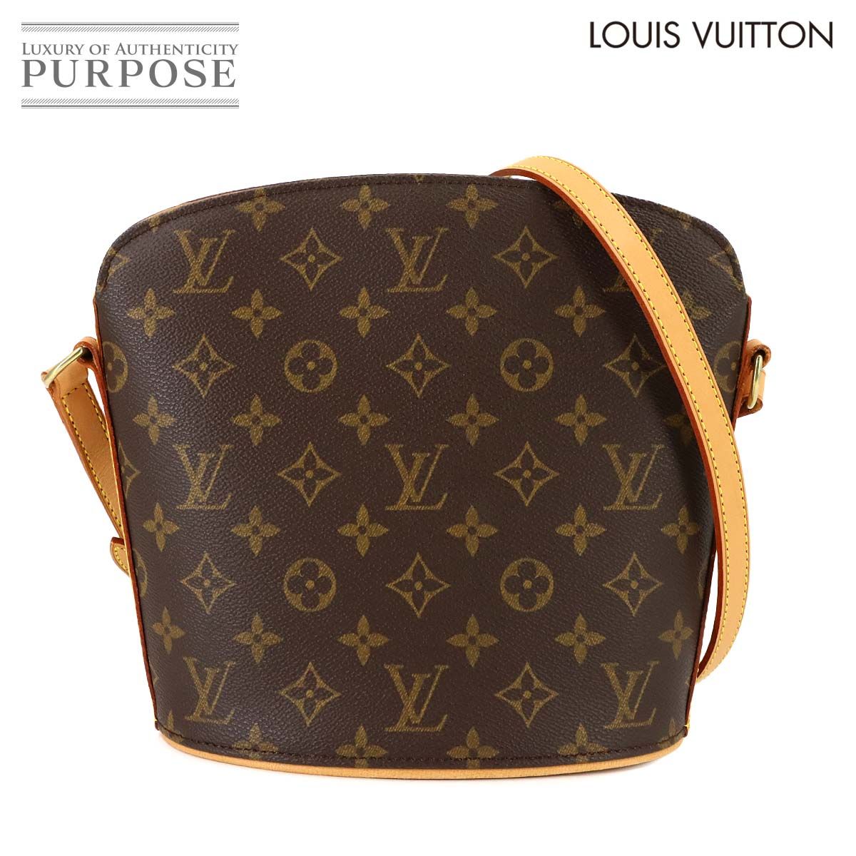 新品同様 ルイ ヴィトン LOUIS VUITTON モノグラム ドルーオ