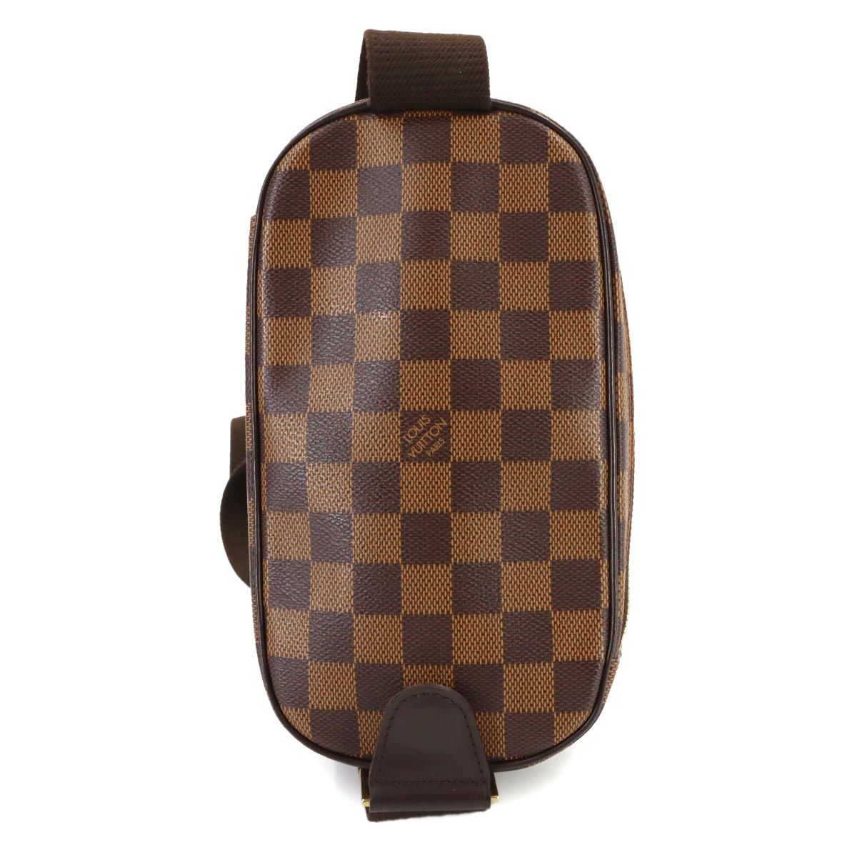 新品同様 ルイ ヴィトン LOUIS VUITTON ダミエ ポシェット ガンジュ 