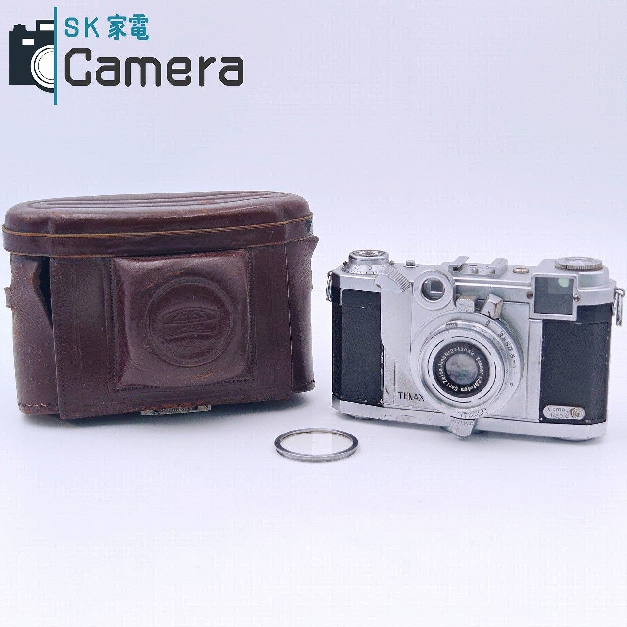 中古】 ZEISS IKON TENAX II Carl Zeiss Jena Tessar 4cm F2.8