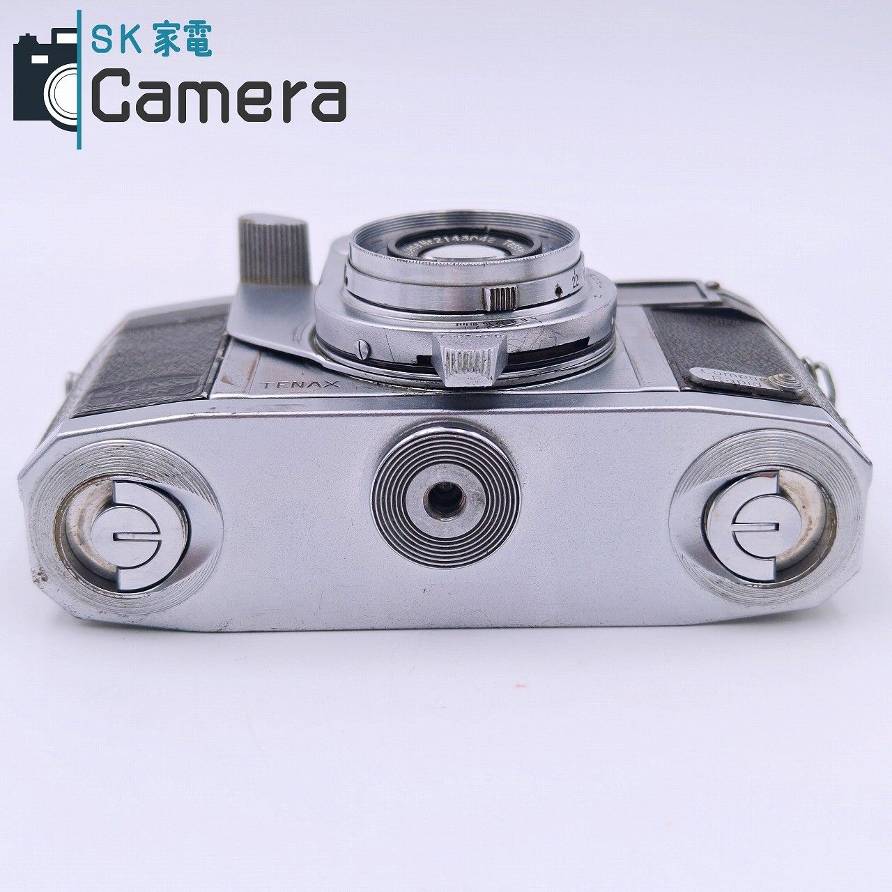 超希少zeiss TENAXⅡ TESSAR40f2.8付き 中古】 ZEISS IKON TENAX II Carl Zeiss Jena Tessar 4cm F2.8