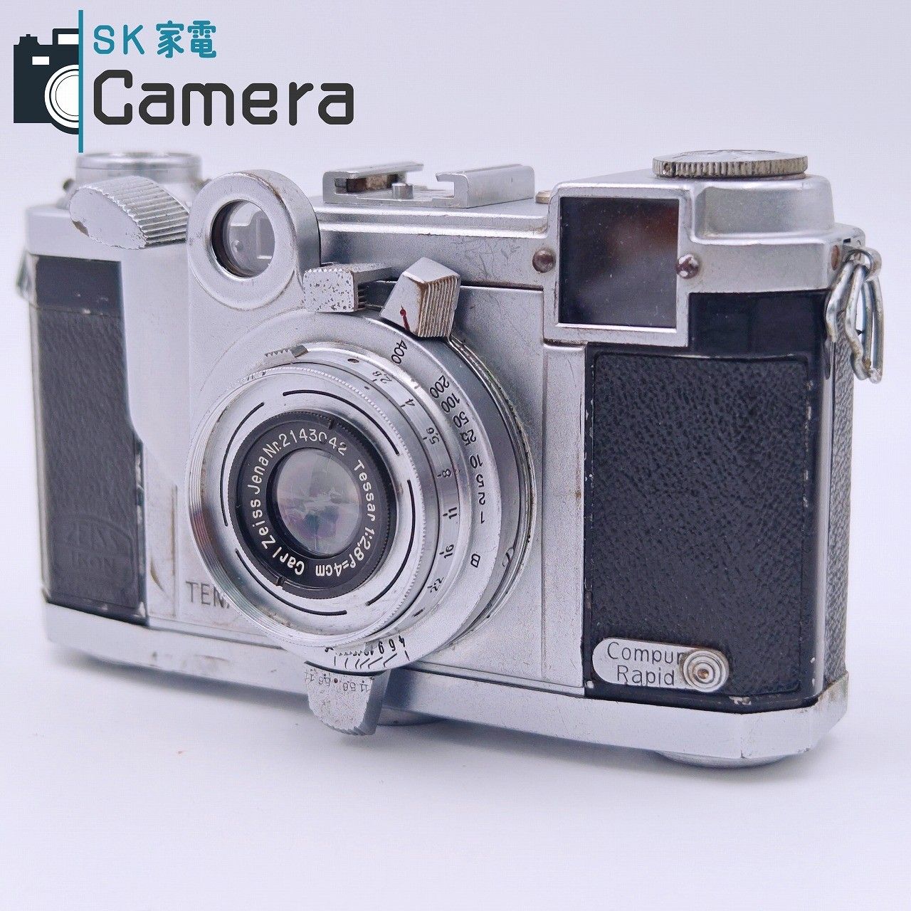 中古】 ZEISS IKON TENAX II Carl Zeiss Jena Tessar 4cm F2.8