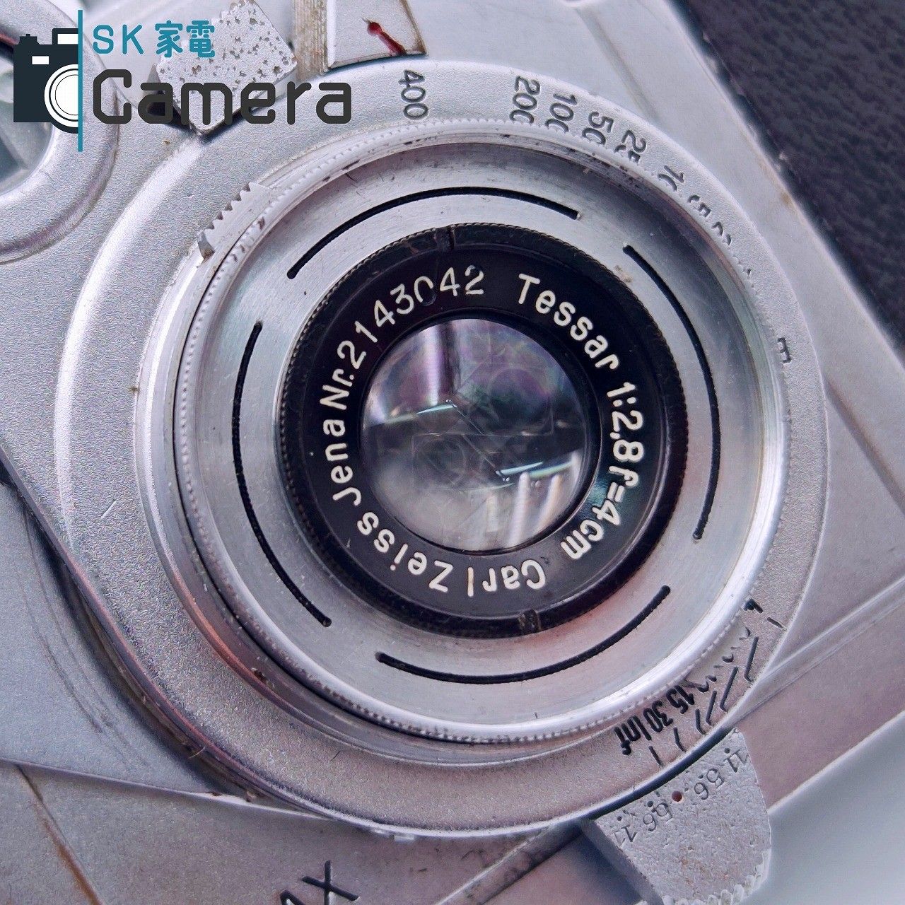 中古】 ZEISS IKON TENAX II Carl Zeiss Jena Tessar 4cm F2.8