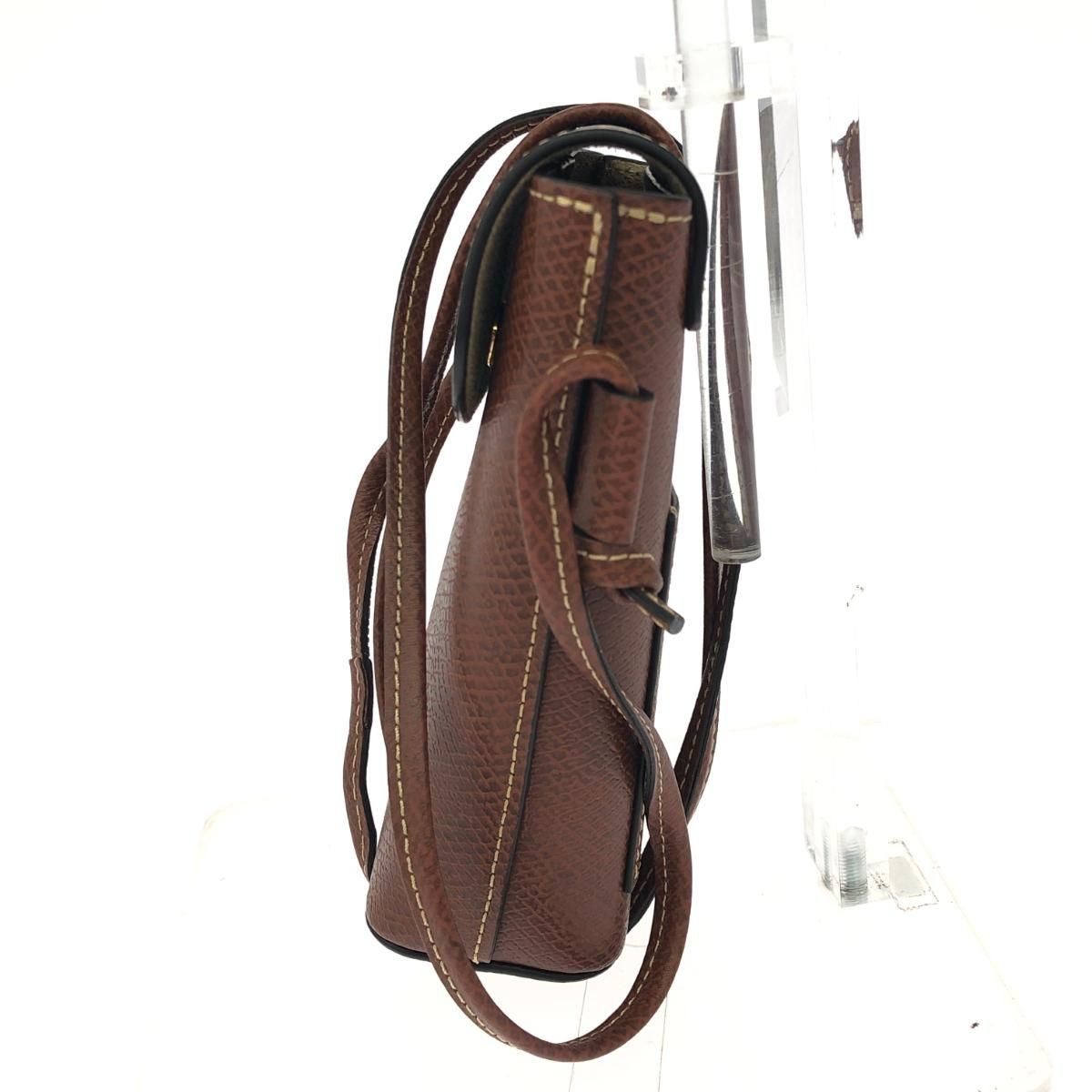 LONGCHAMP ロンシャン ミニショルダーバッグ/エピュレ  レザー    ブラウン レディース / 240001196854 ロンシャン LONGCHAMP ロンシャン LONGCHAMP Epure エピュレ XS Toast