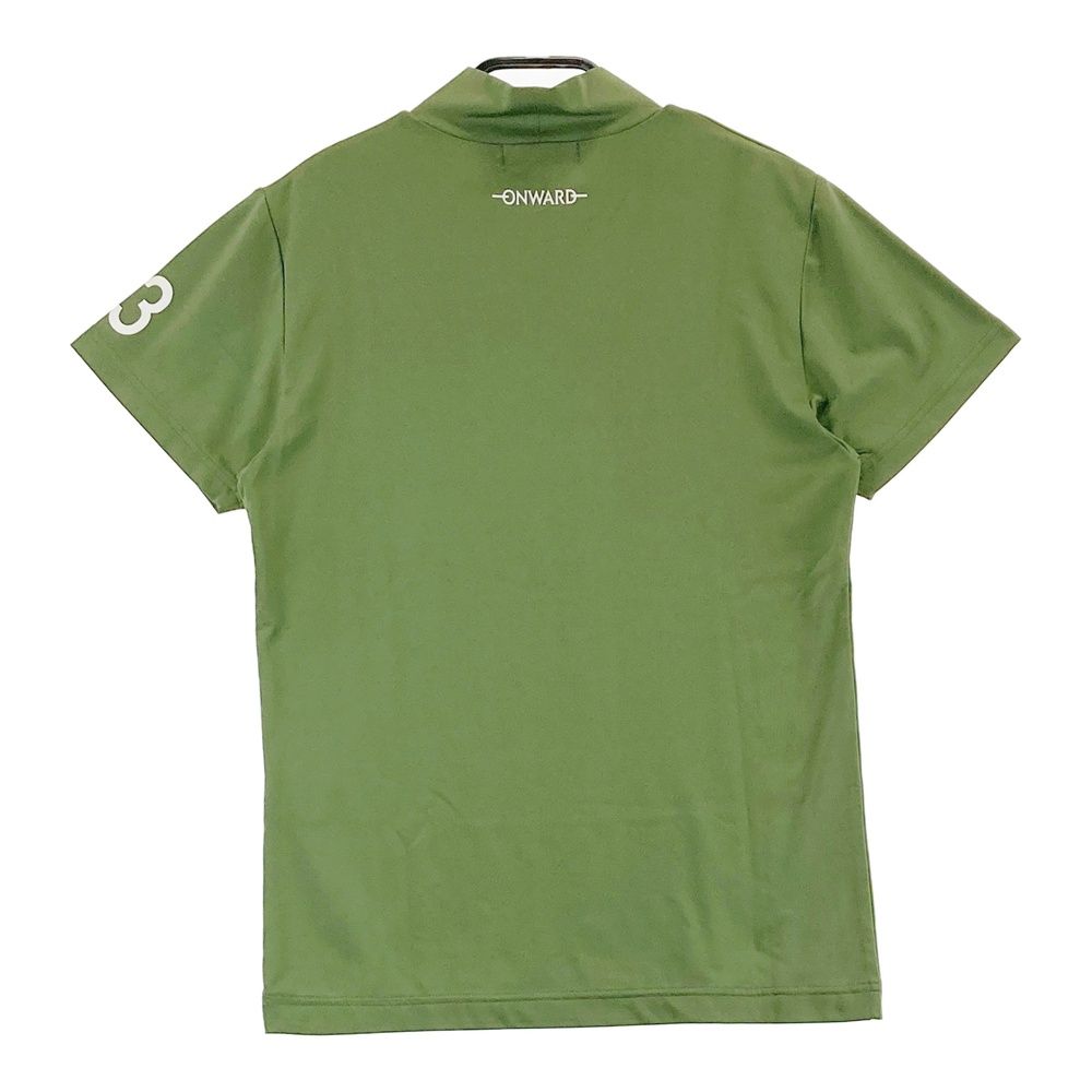 23区GOLF ニジュウサンクゴルフ ハイネック 半袖Tシャツ 総柄 ネイビー系 1 [240101650508] ゴルフウェア レディース 23区GOLF ニジュウサンクゴルフ ゴルフウェア シャツの通販 Golf 半袖T