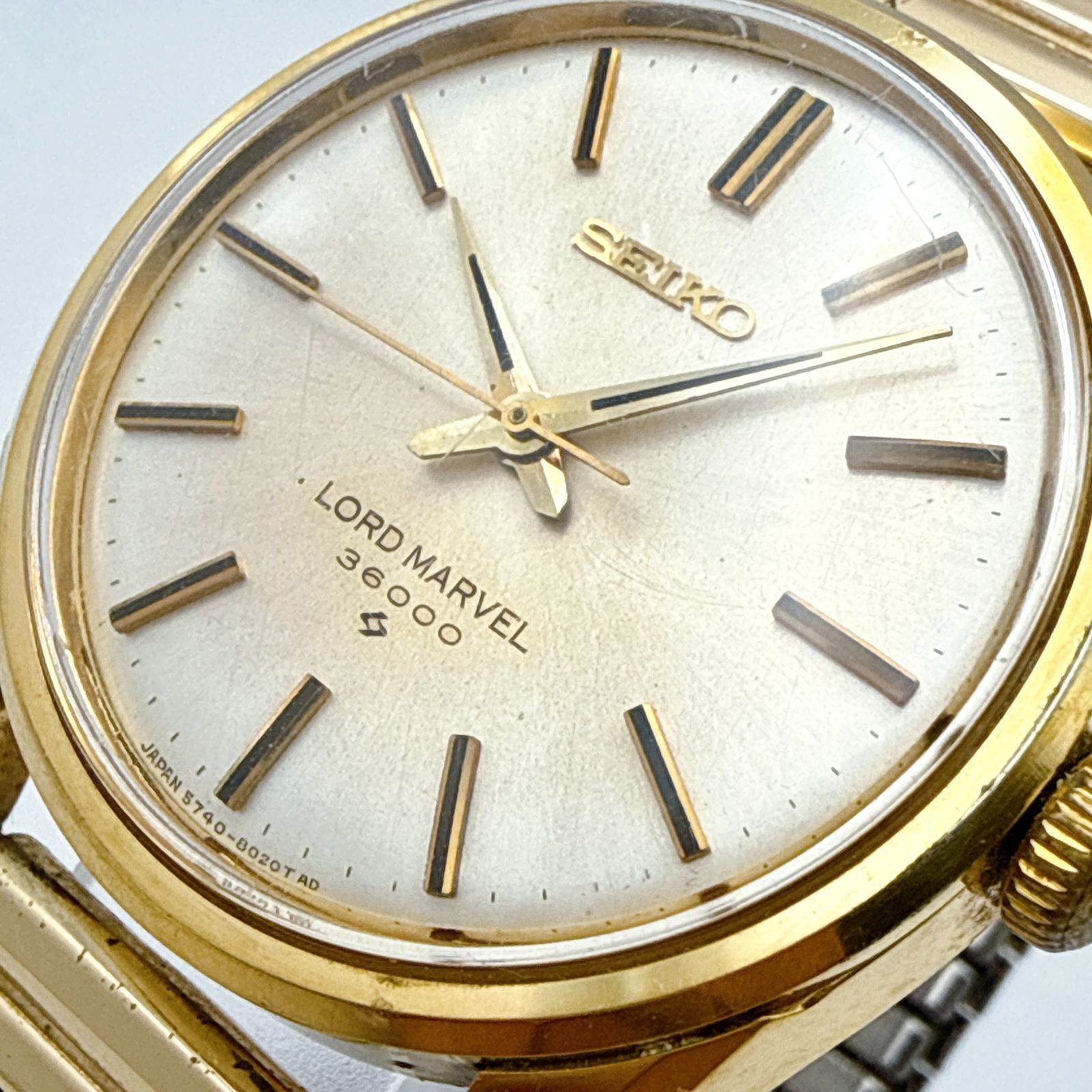 B140【稼働・希少・1967年製 ヴィンテージ】 SEIKO LOAD MARVEL 3600 