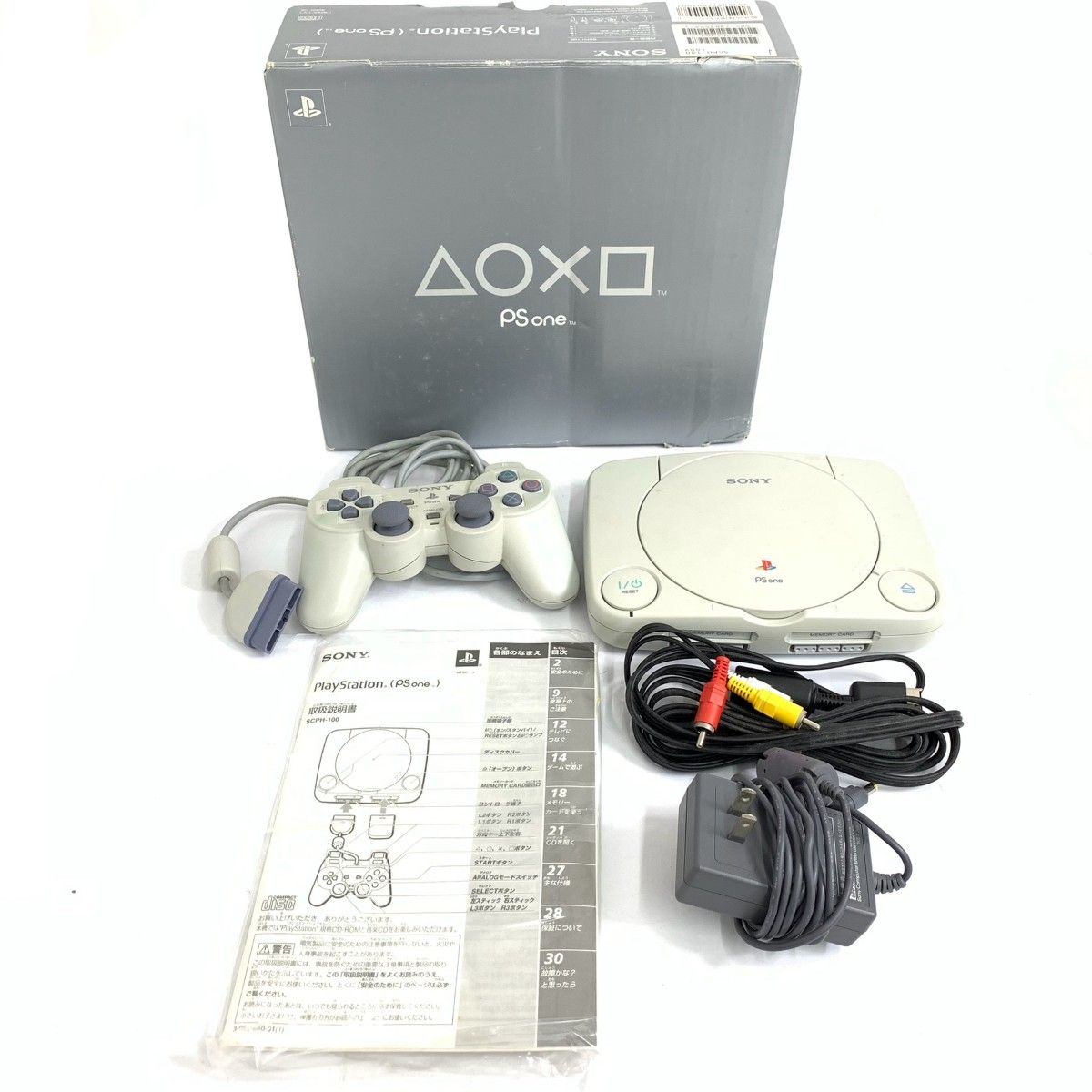 SONY ソニー ゲーム機 PS one/プレイステーション/本体 SCPH-100 