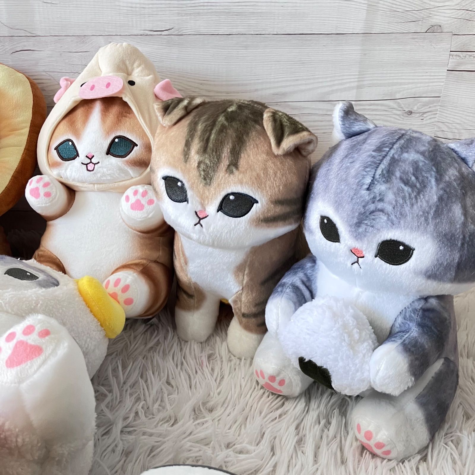 美品 mofusand モフサンド ぬいぐるみ 大量まとめ売り サメにゃん エビ 