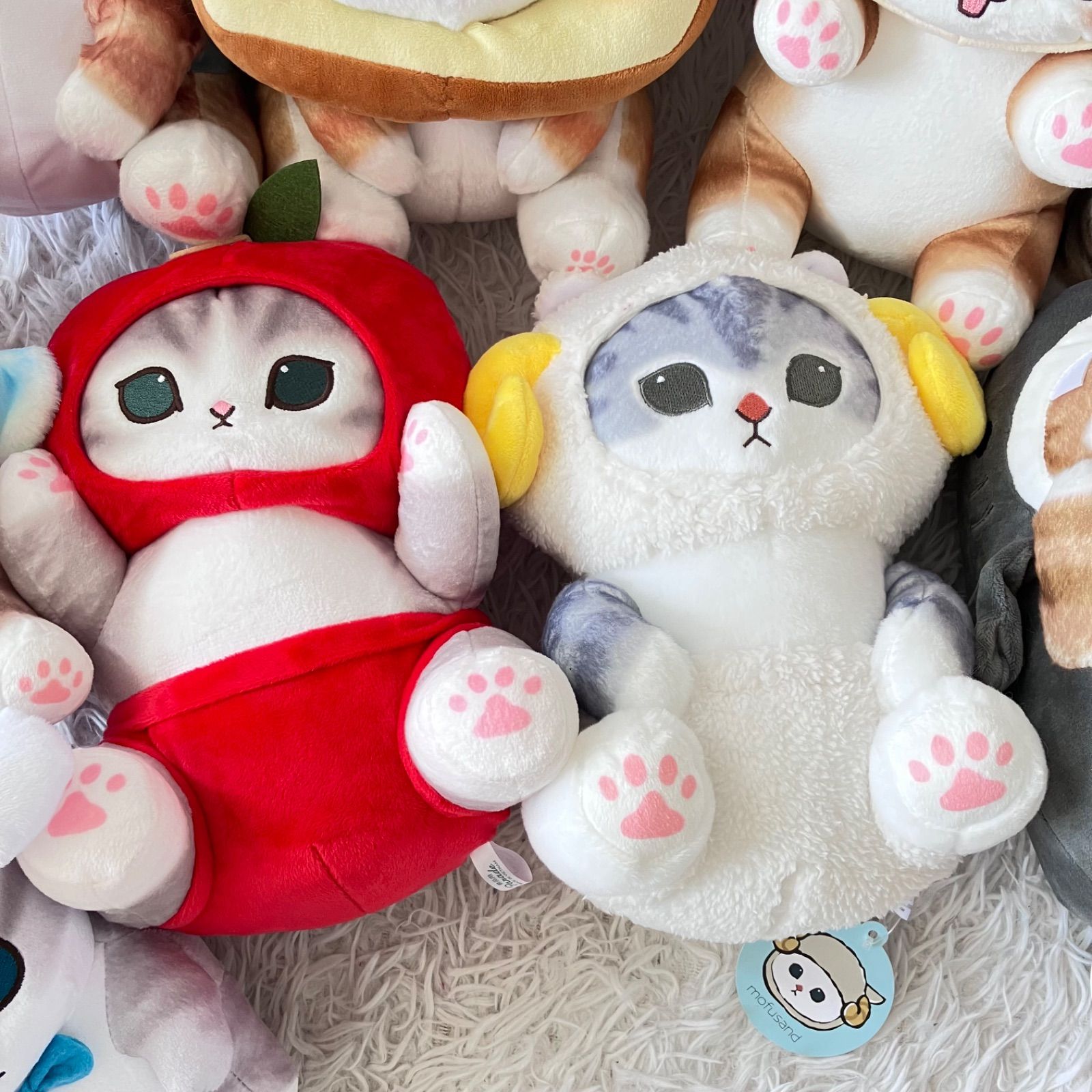美品 mofusand モフサンド ぬいぐるみ 大量まとめ売り サメにゃん エビ 