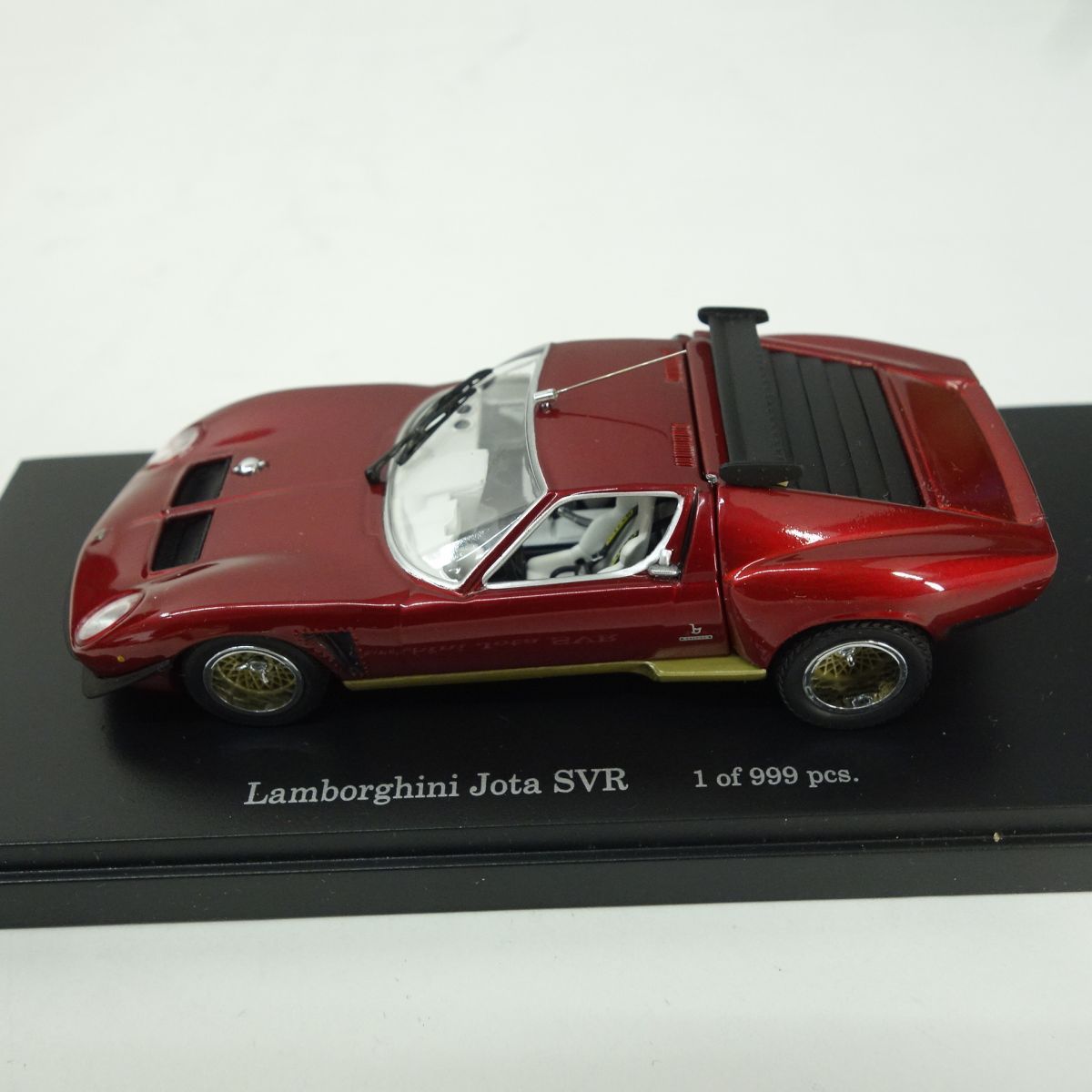 ポストホビー ランボルギーニ イオタ SVR PS012 メタリックレッド