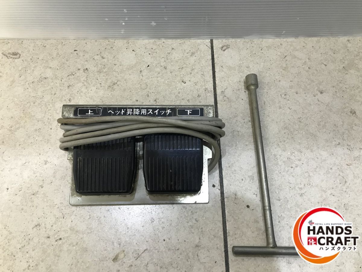 ◇【引取限定】【ジャンク扱い】日立 PF60F2 超仕上げカンナ盤 フット 