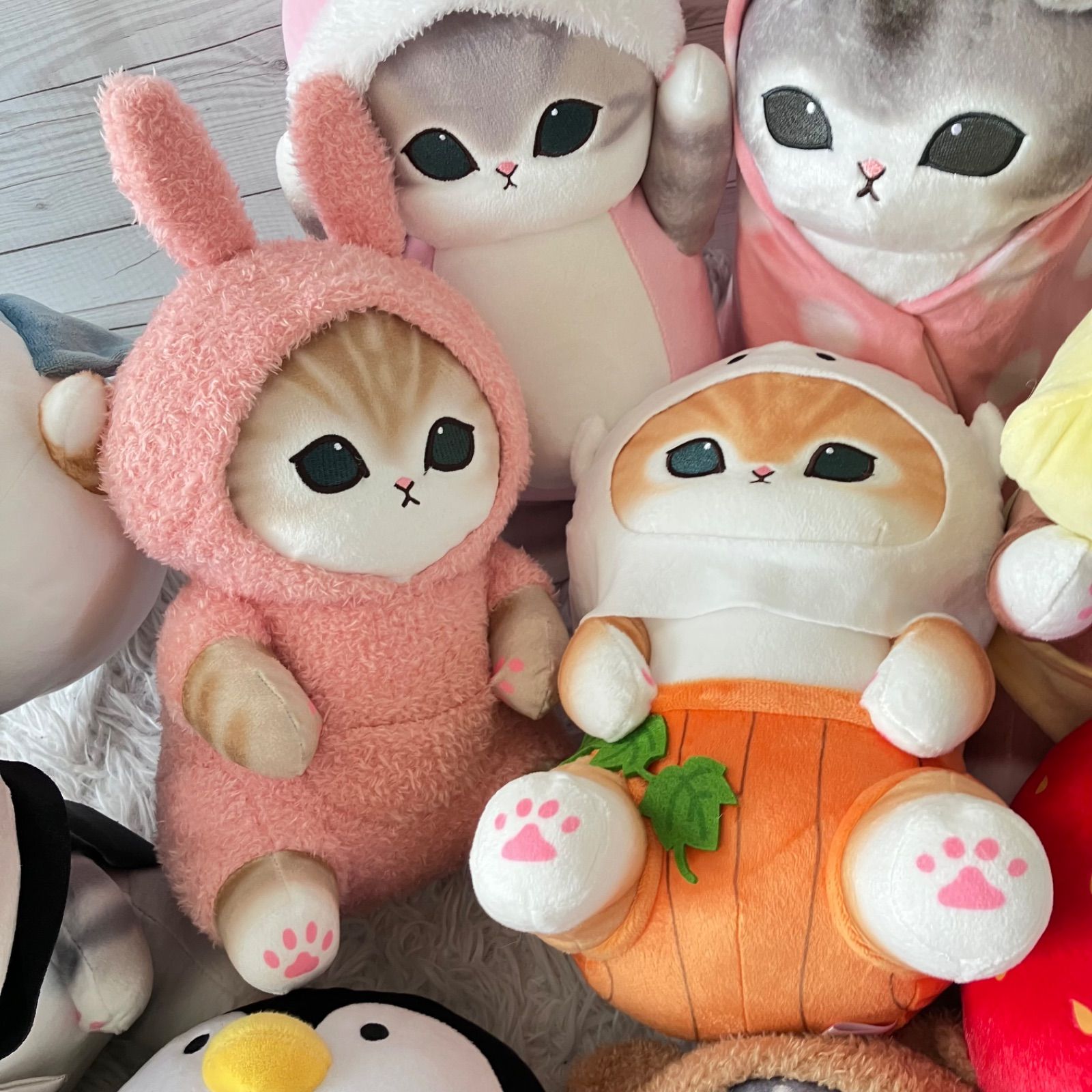 美品 mofusand モフサンド ぬいぐるみ 大量まとめ売り 15点セット サメ