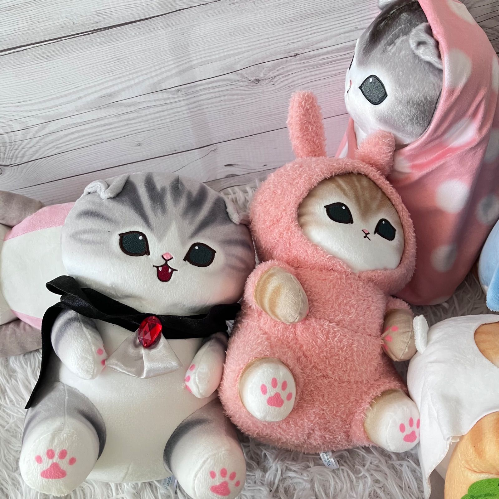 美品 mofusand モフサンド ぬいぐるみ 大量まとめ売り 15点セット サメ