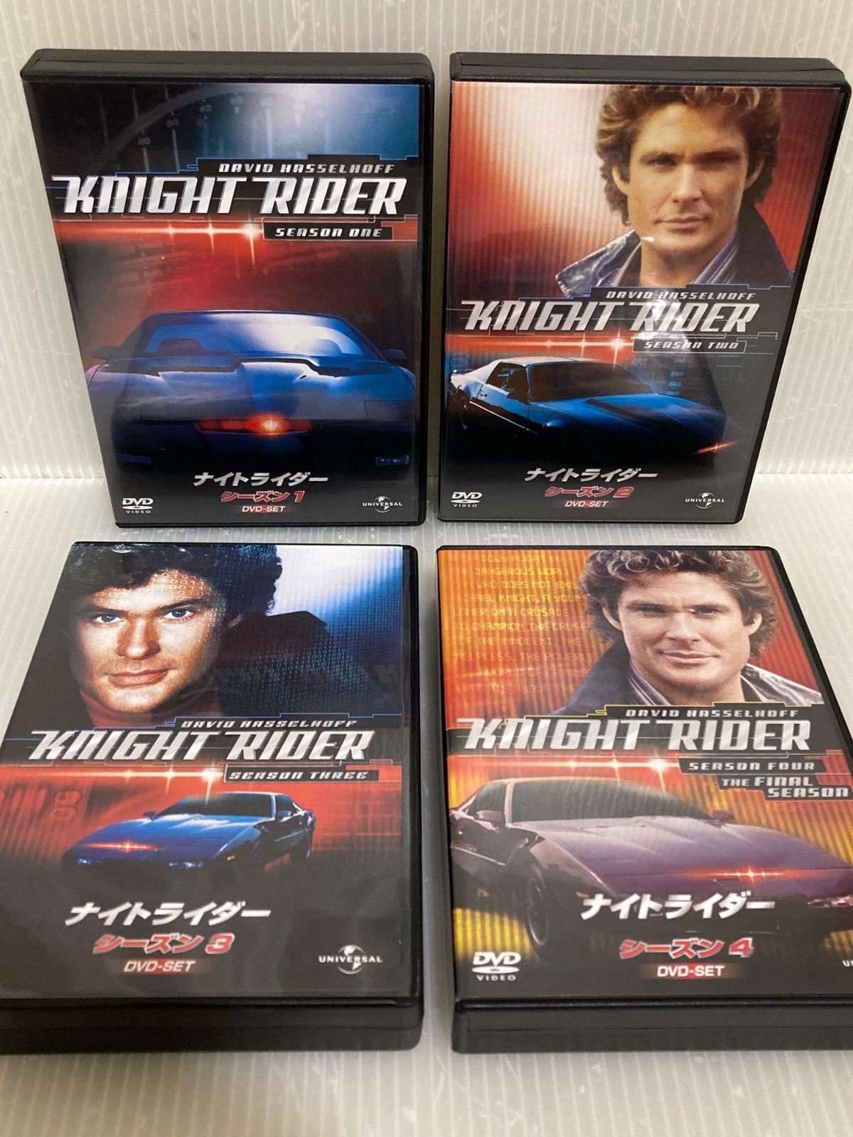 ナイトライダー シーズン1~4 DVD全巻セット〈30枚組〉 ナイトライダー シーズン1 〜4 コンプリート 全巻セット DVD まとめて