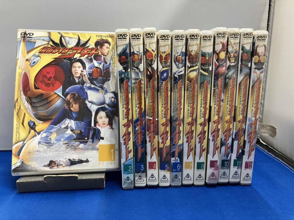 DVD 【※※※】[全12巻セット]仮面ライダｰアギト 1~12 - メルカリ