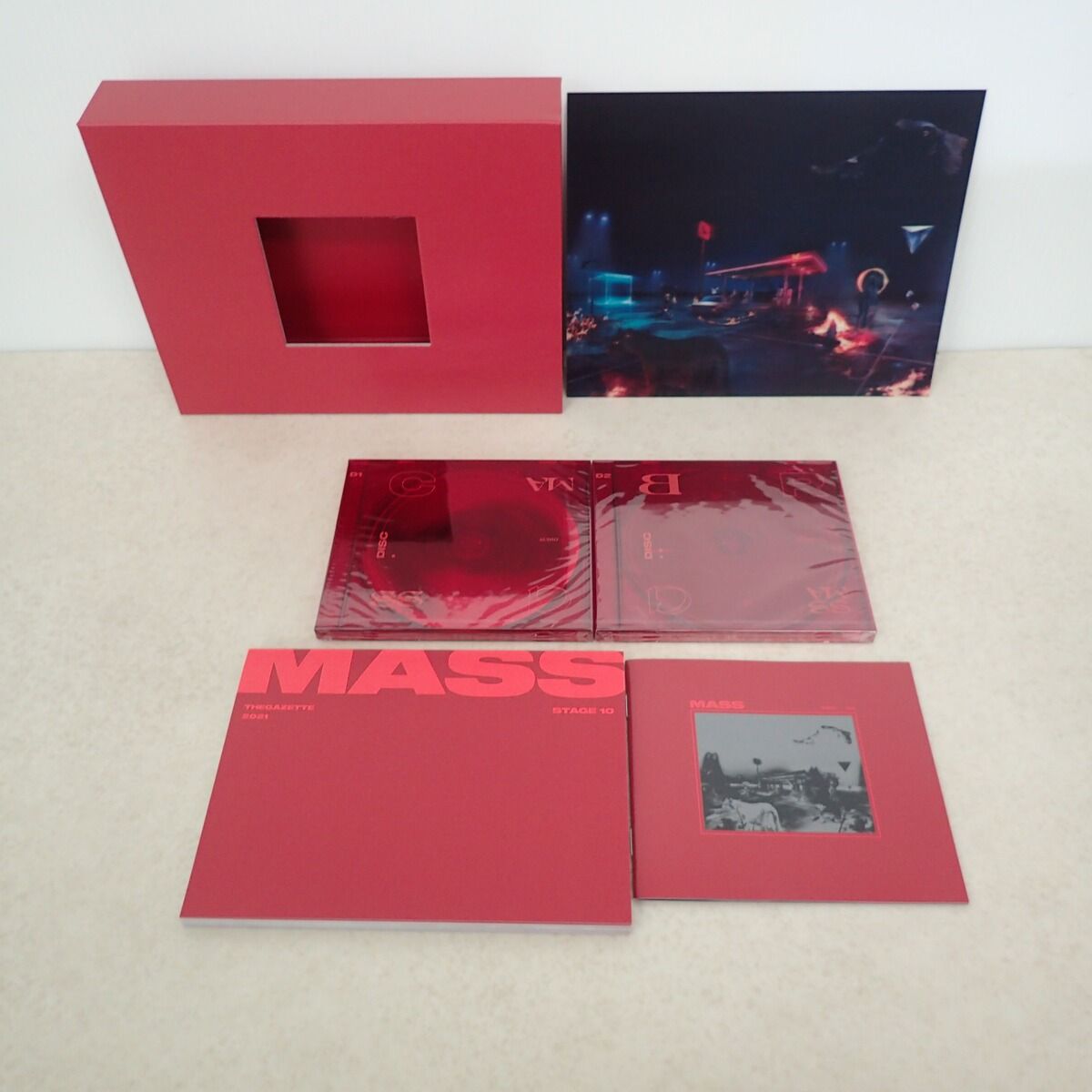 EDITION BOX MASS GazettE the LIMITED Blu-ray⁄CD 完全生産限定盤 A 