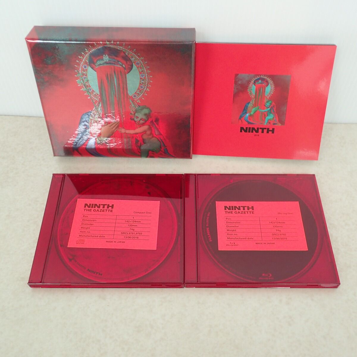 the GazettE CD/Blu-ray NINTH 完全生産限定 ガゼット【IO - メルカリ