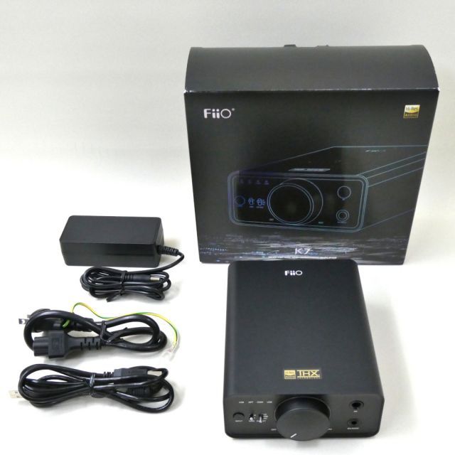 《中古品》 FIIO K7 ヘッドホンアンプ DAC内蔵 (FIO-K7-B) 小型 据え置き 国内正規品