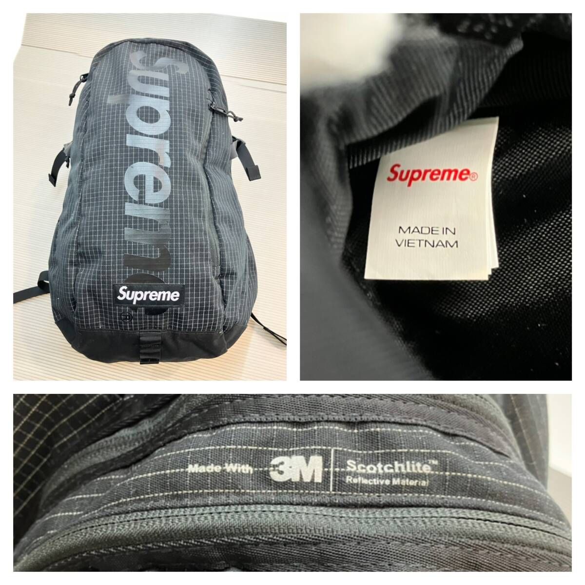 ☆ Supreme シュプリーム リュック BLK 24ss ブラック 通年 - メルカリ