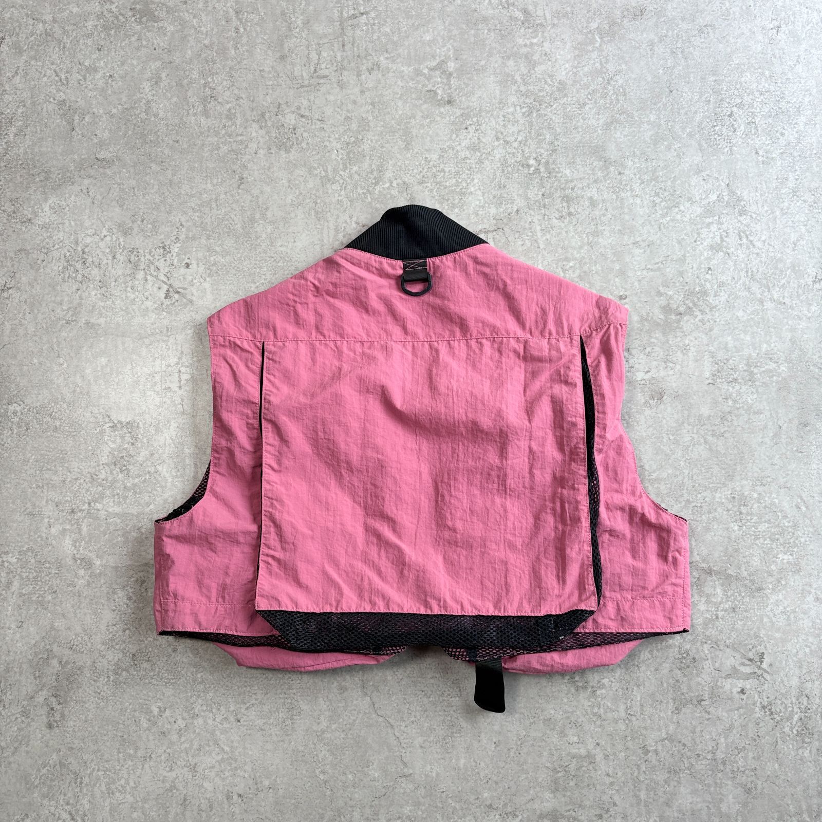 80s USA製 SIMMS Fishing Vest 【 pink 】 シムス フィッシングベスト