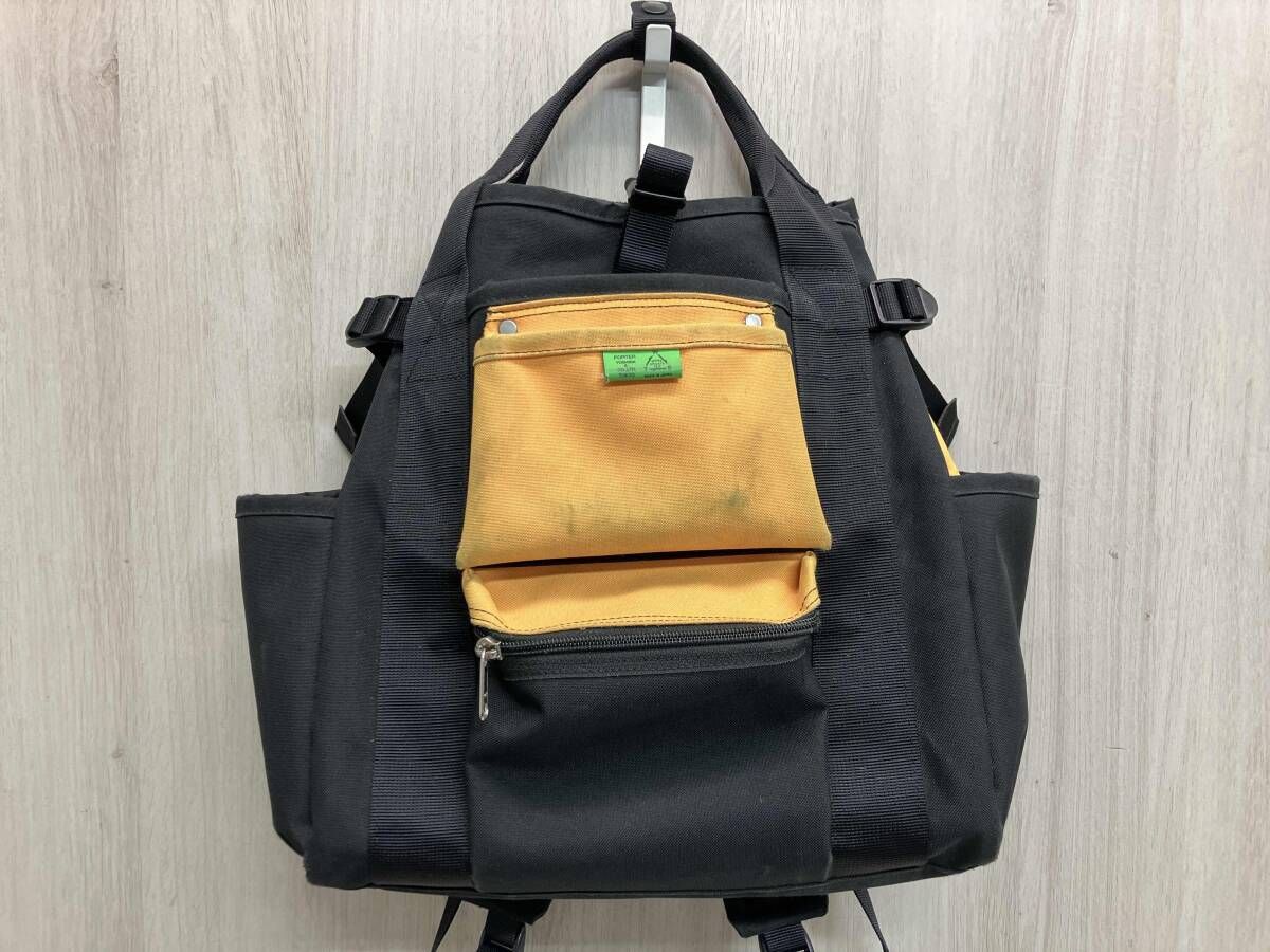 【美品】ポーター PORTER UNION RUCKSACK 黒/黄 UNION RUCKSACK | Yoshida&Co. Home Page | YOSHIDA & Co.