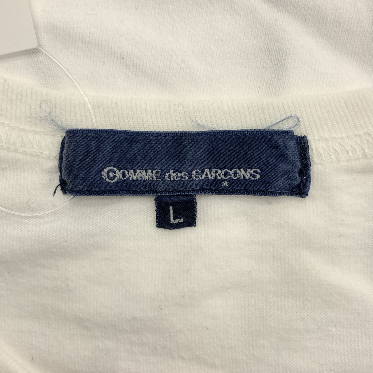 COMME des GARCONS / コムデギャルソン | 2023SS | HAND WRITING Tシャツ | L | ホワイト | レディース COMME des GARCONS / コムデギャルソン | 2023SS | HAND WRITING T
