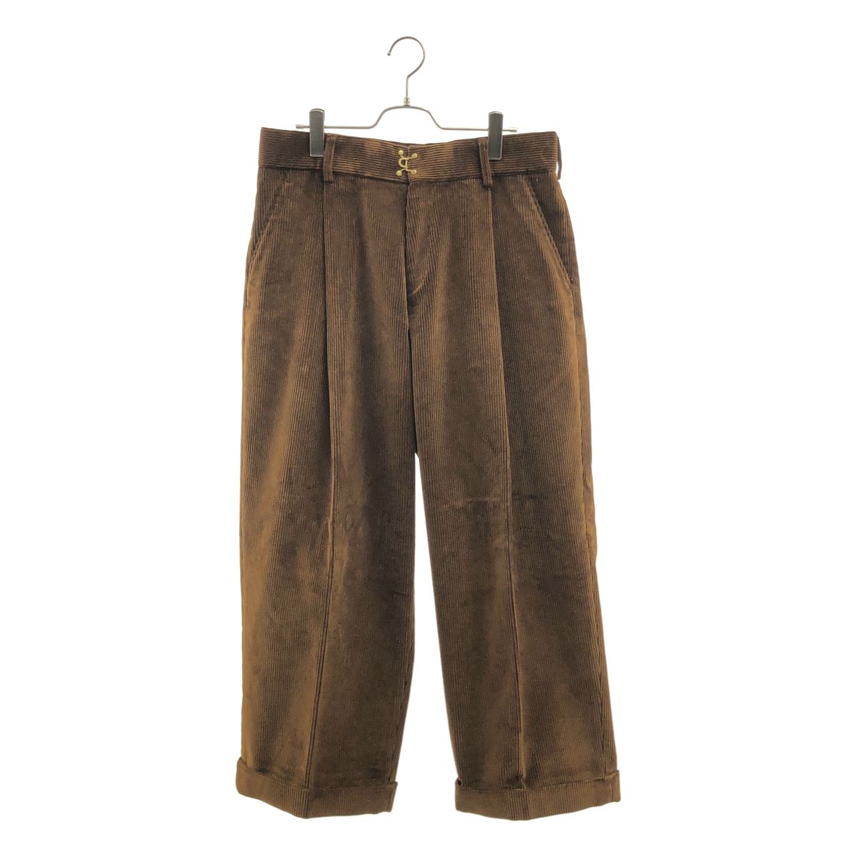 美品】 kolor / カラー | 2025AW | コーデュロイ タック ワイドパンツ