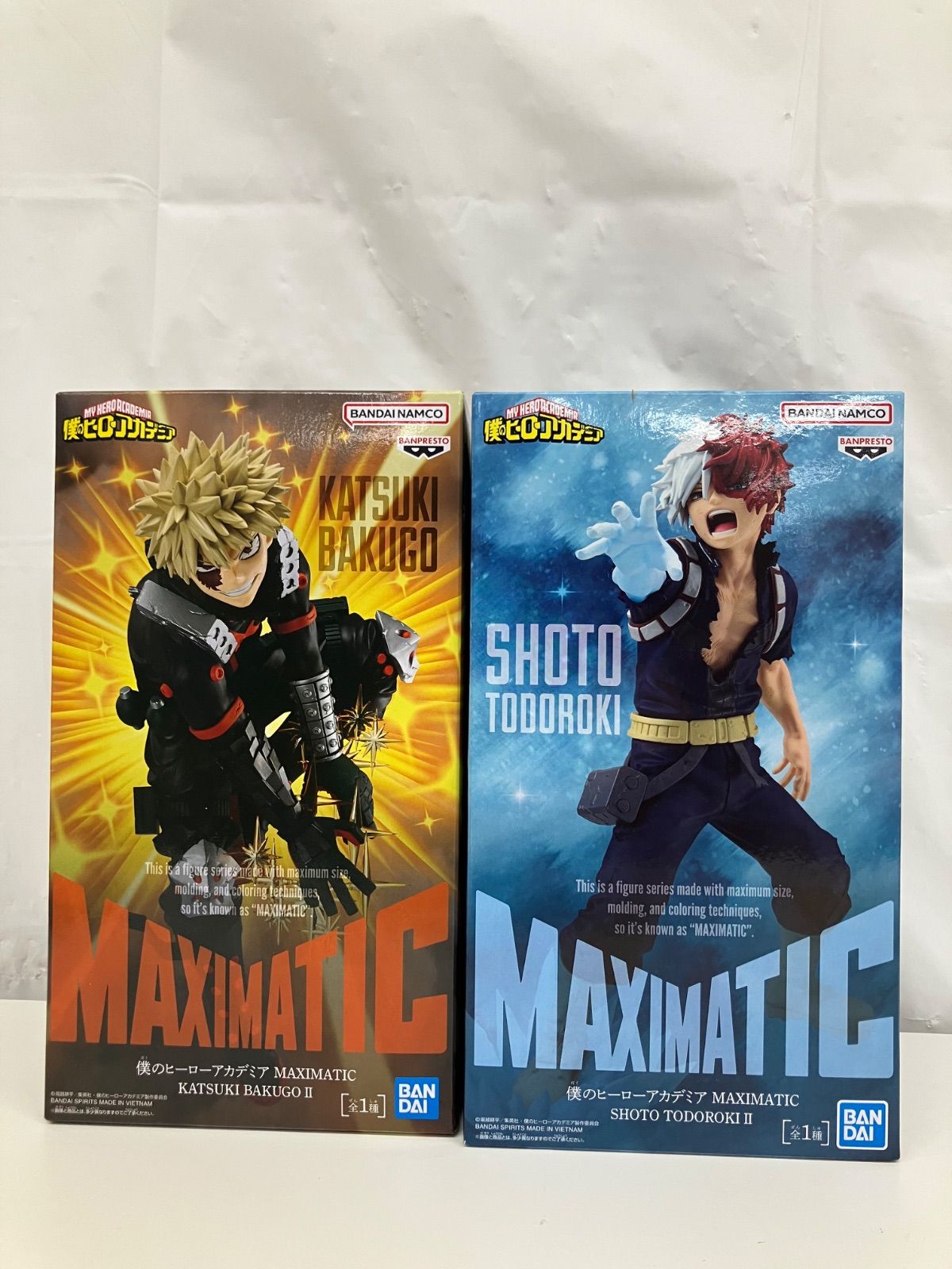 未開封 僕のヒーローアカデミア MAXIMATIC 轟 焦凍 爆豪勝己 Ⅱ 各種2 