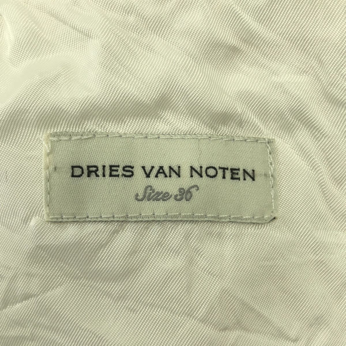 DRIES VAN NOTEN / ドリスヴァンノッテン | ハイネック ボリュームスリーブ ブラウス | 36 | ホワイト | レディース DRIES VAN NOTEN - DRIES VAN NOTEN / ドリスヴァンノッテン