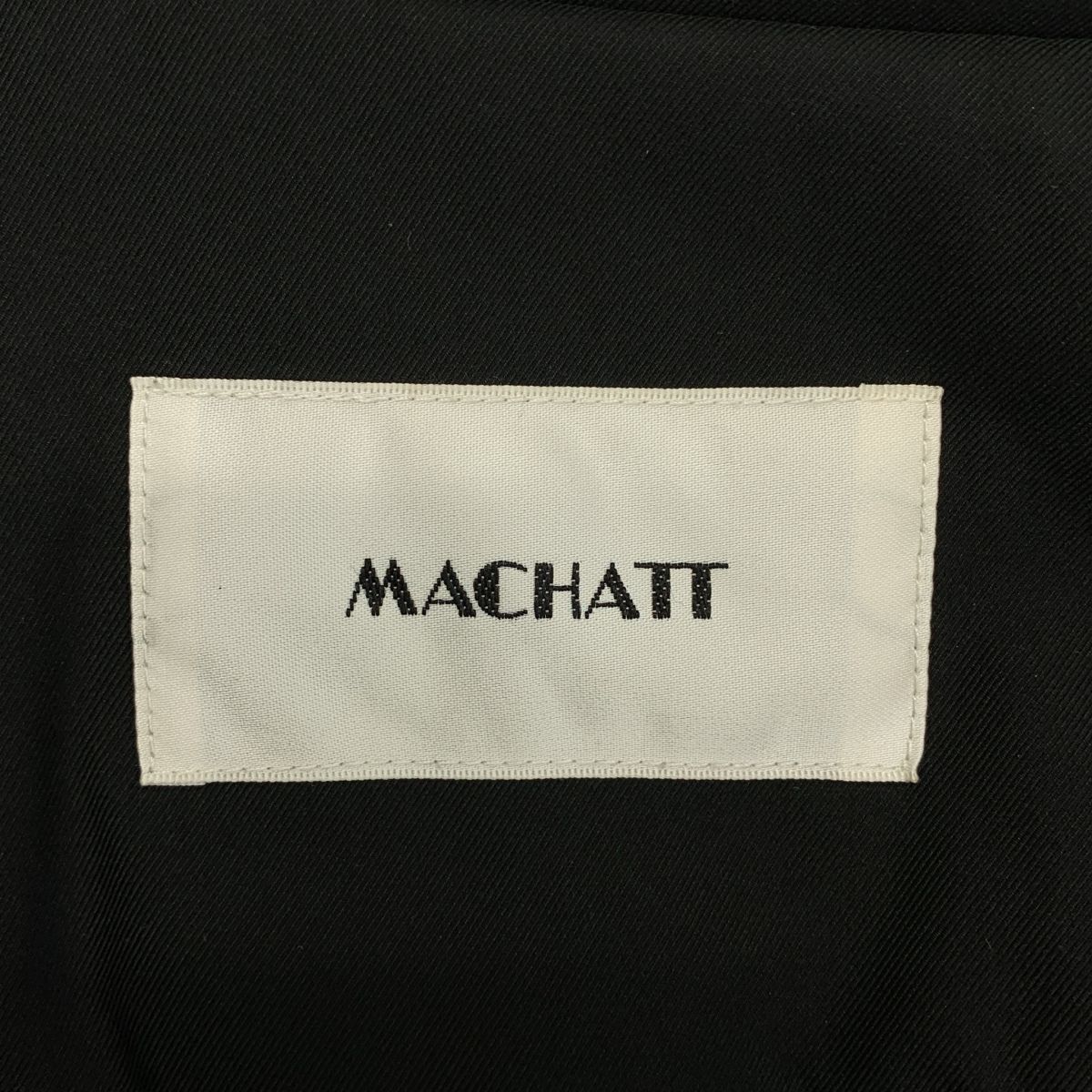 美品】 MACHATT / マチャット | 中綿 オーバーシルエット コート / 総