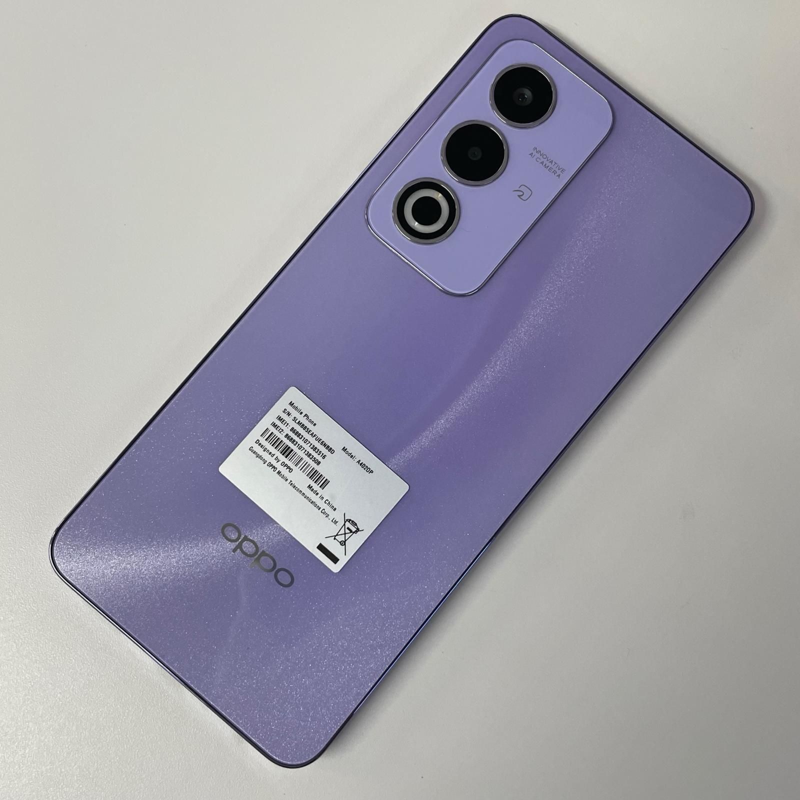 新品未開封】OPPO A3 5G A402OP パープル① 【公式通販】