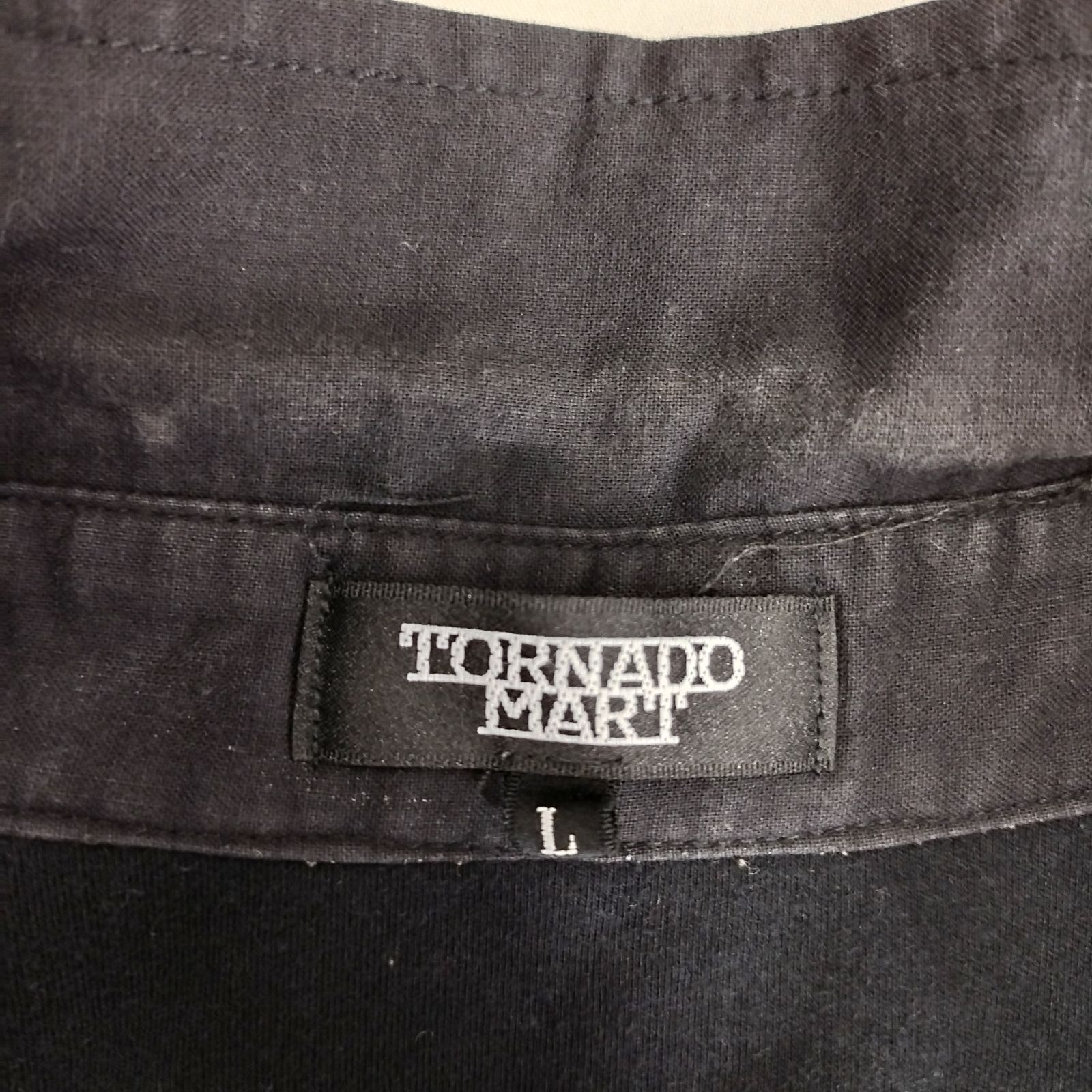 I*o様 TORNADO MART 刺繍黒ポロシャツ 01_001.jpg