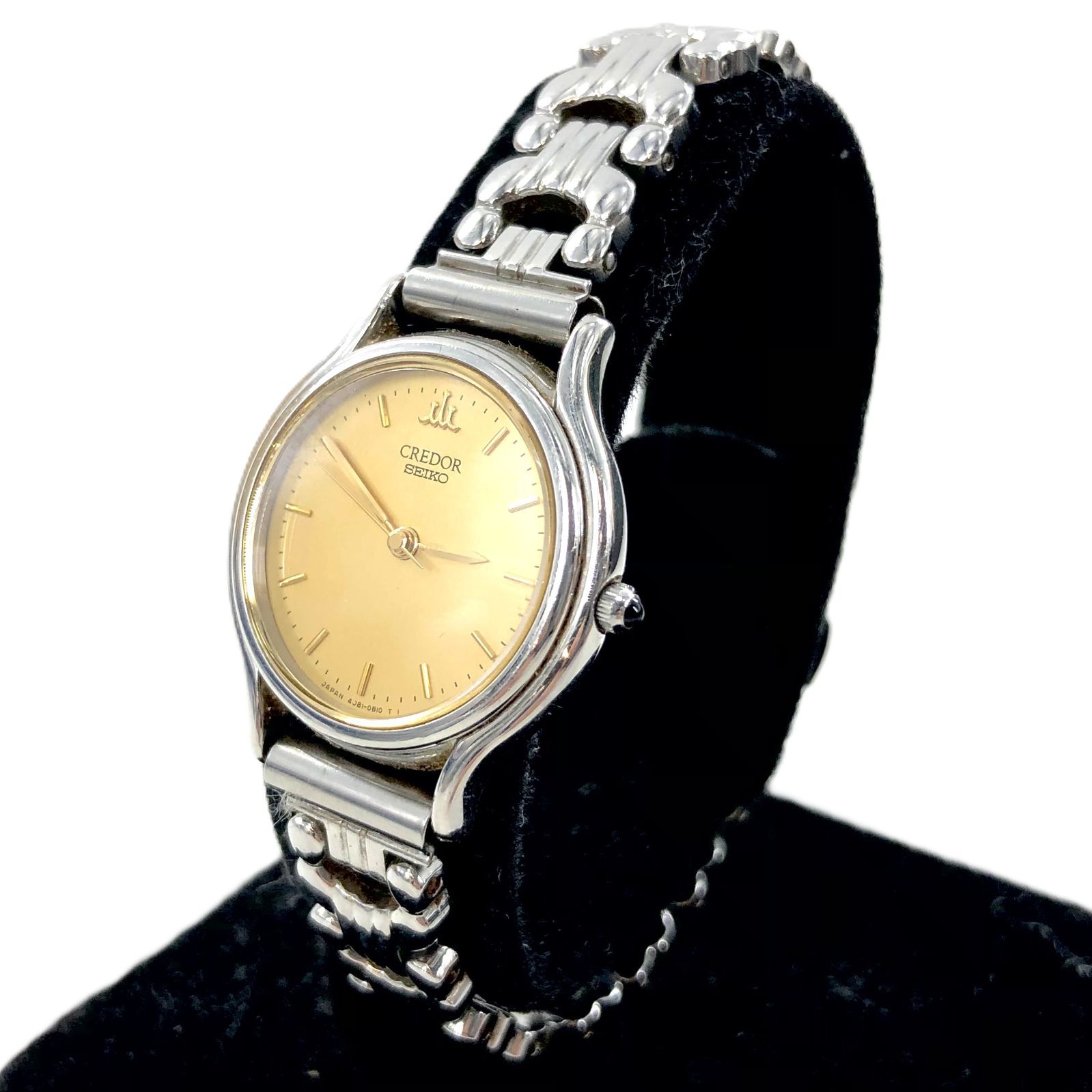 クレドール セイコー 4J81-0A40 SEIKO CREDOR 腕時計 ステンレス
